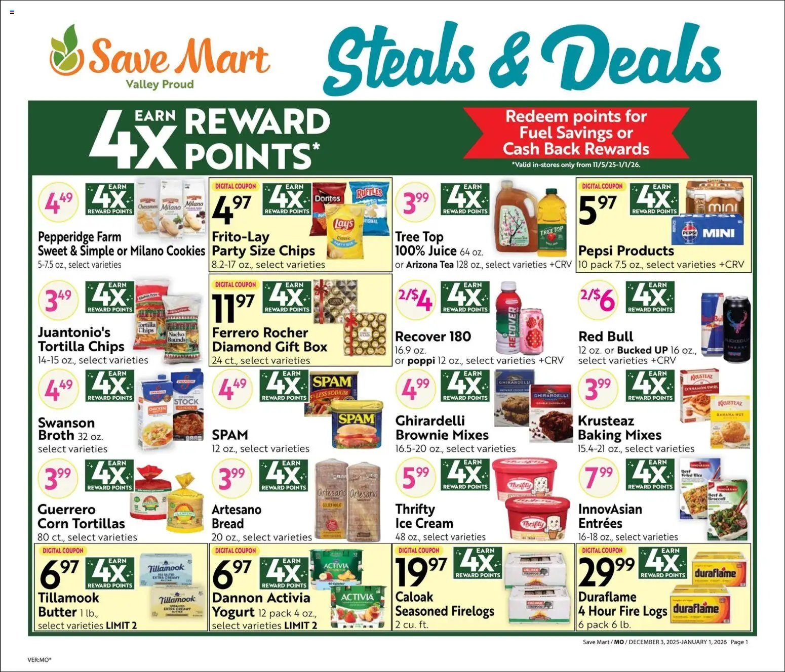 Save Mart offer from 12/03/2025 Big Book of Savings