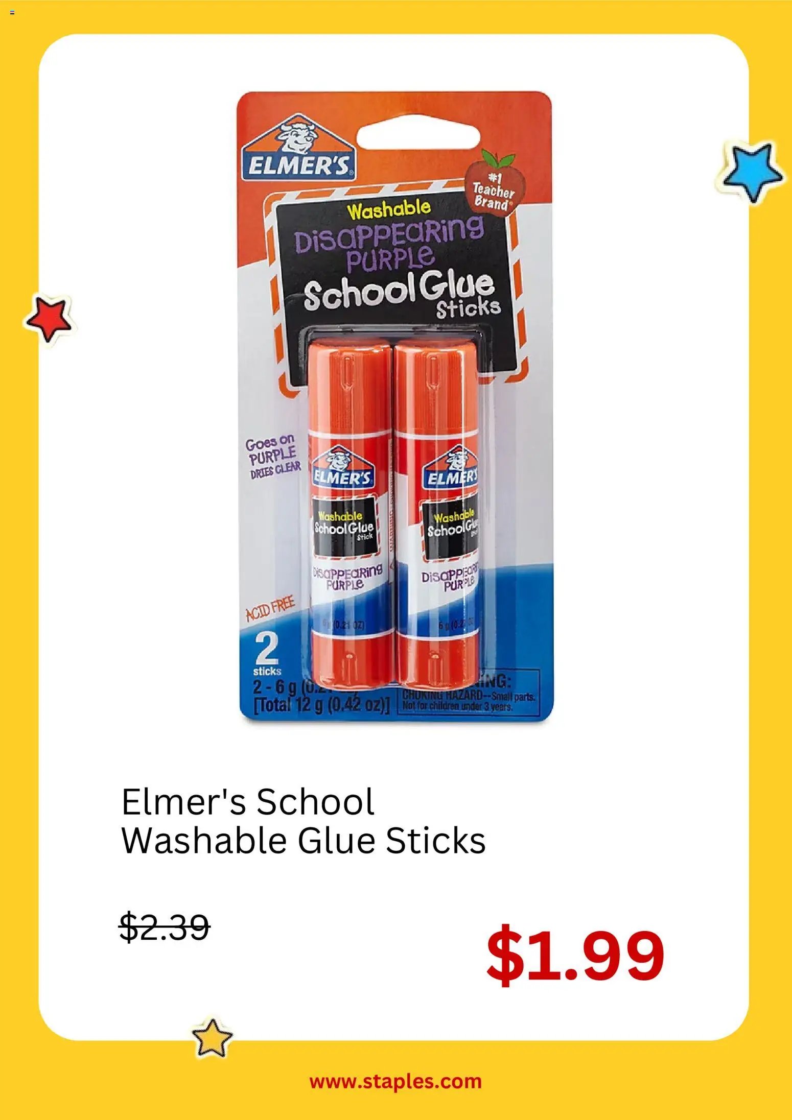 Staples offer from 08/02/2026 Staples Weekly Ad