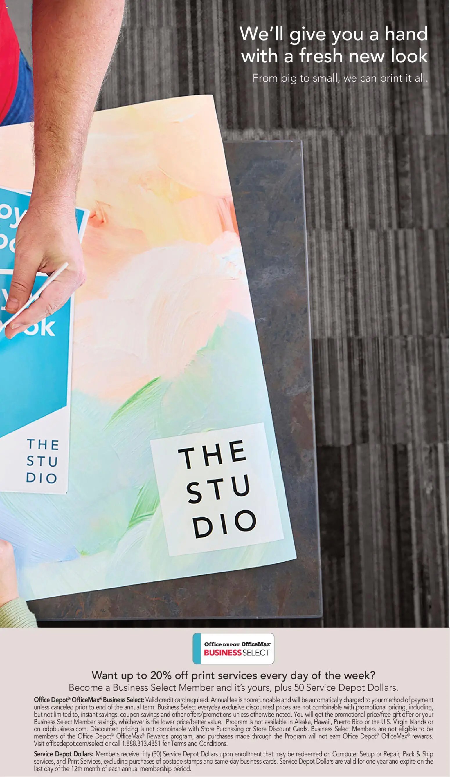 Office Depot offer from 01/01/2026 Catalog