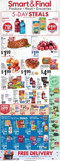 Smart & Final offer from 06/26/2026 Smart & Final Weekly Ad