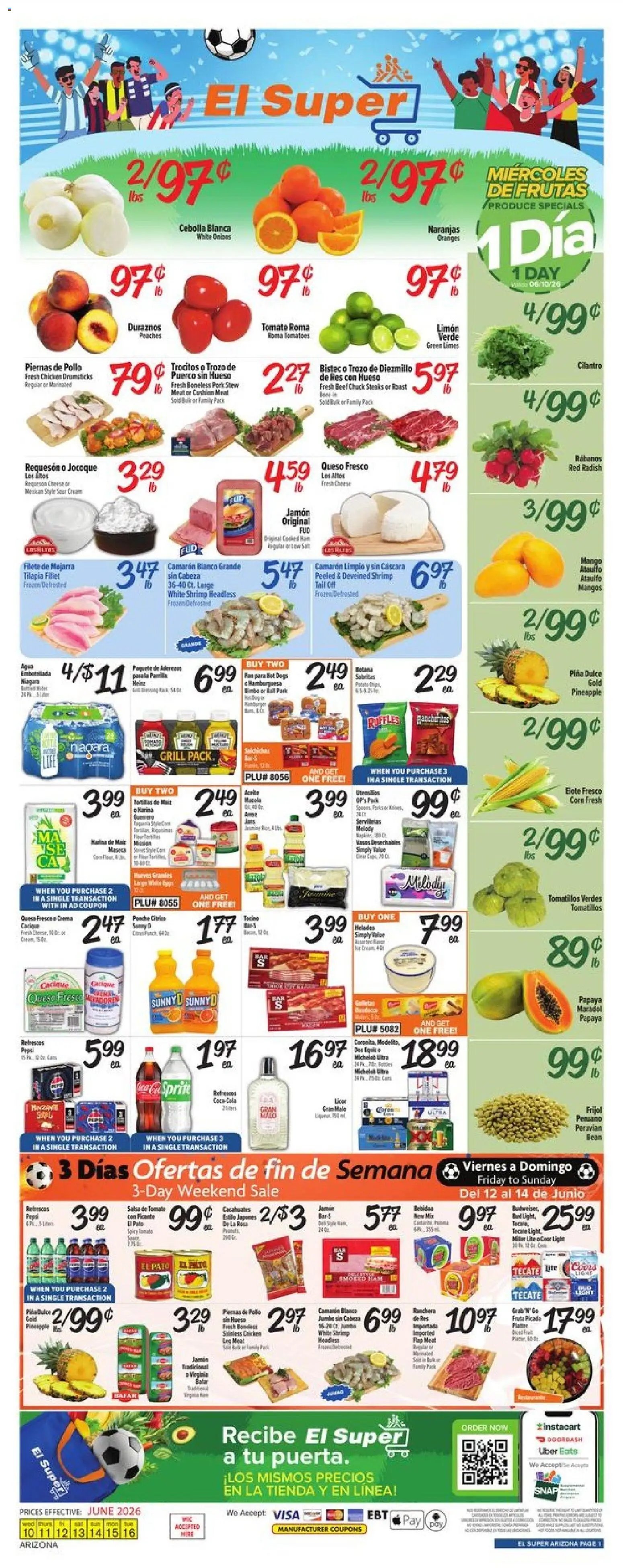 El Super offer from 06/10/2026 El Super Weekly Ad - AK