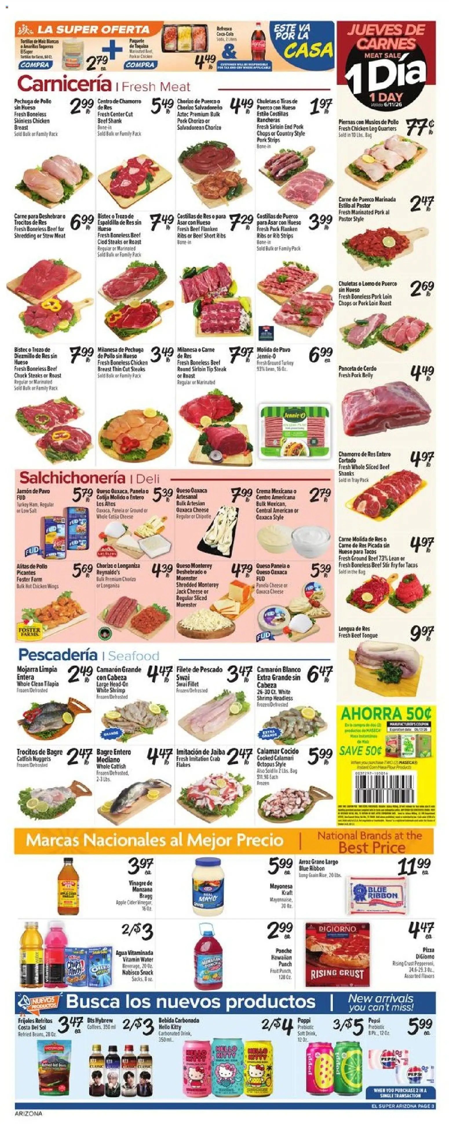 El Super offer from 06/10/2026 El Super Weekly Ad - AK