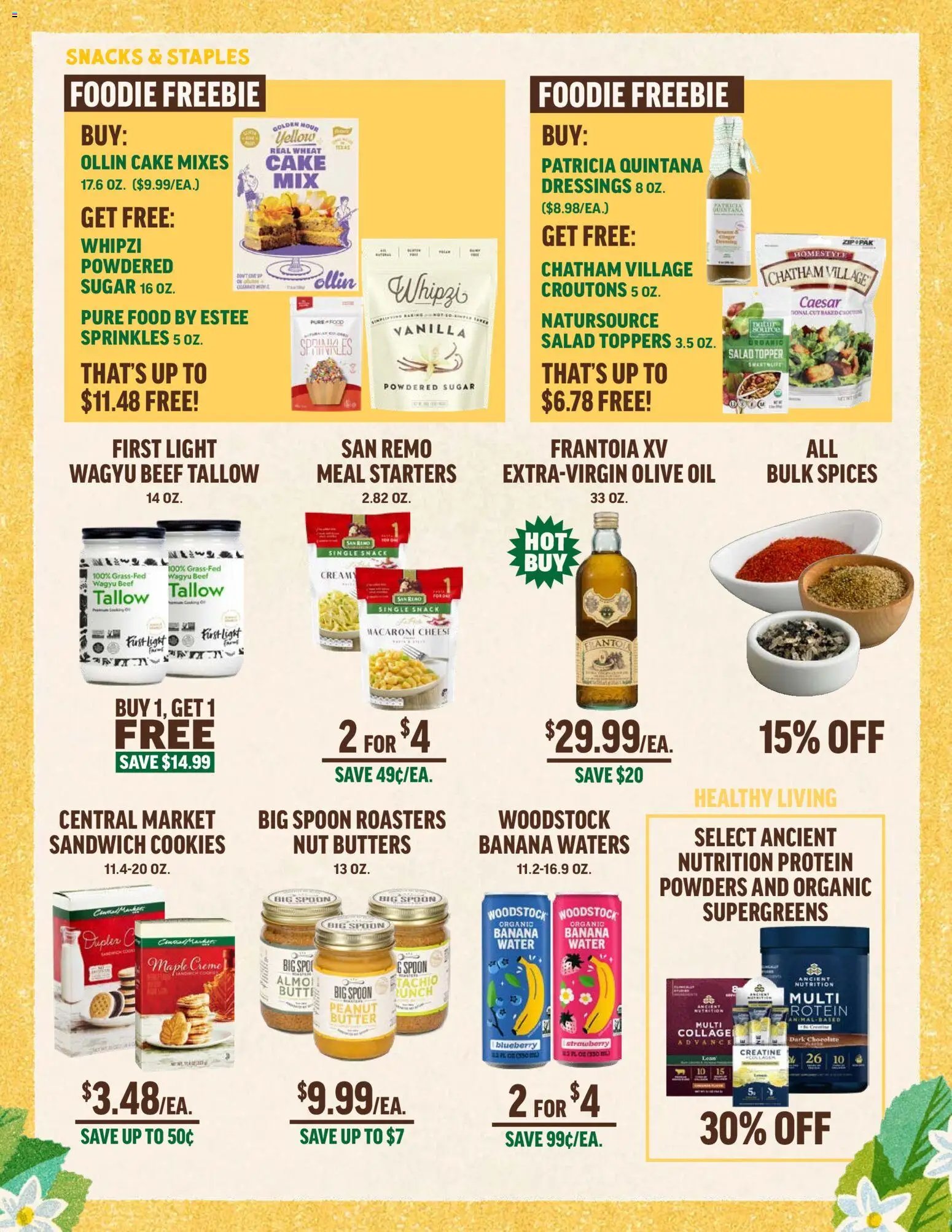 Central Market offer from 03/25/2026 Central Market Weekly Ad