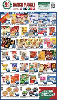 99 Ranch Market offer from 06/12/2026 99 Ranch Market Dairy | Frozen Entree’ & Side
