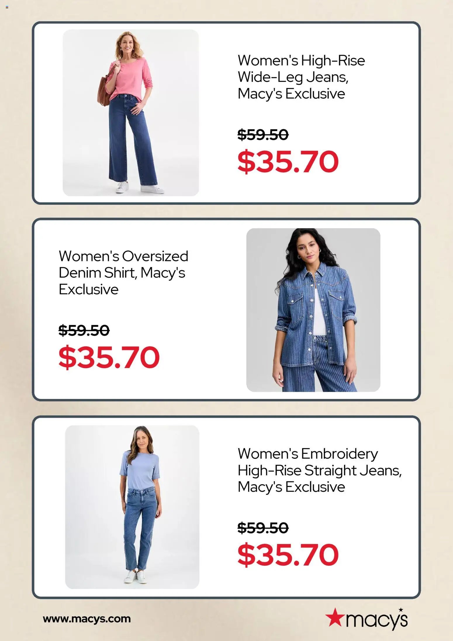 Macy's offer from 01/11/2026 Weekly Ad