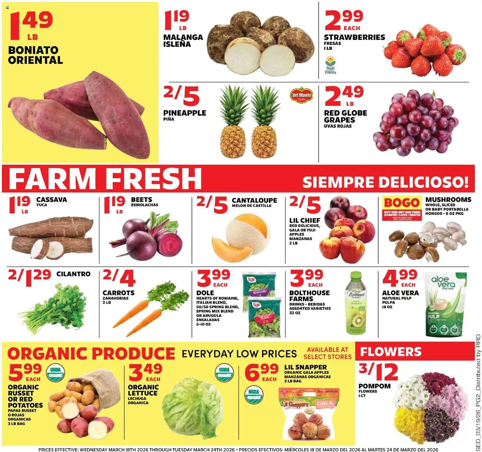 Sedano's offer from 03/18/2026 Sedano's Weekly Ad