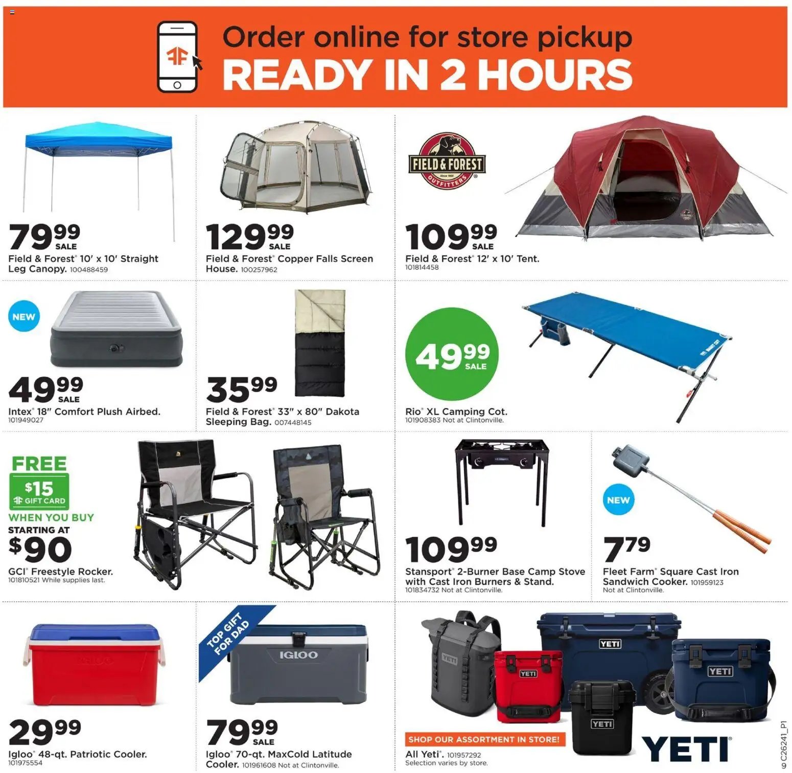 Mills Fleet Farm offer from 06/08/2026 Mills Fleet Farm Weekly Ad