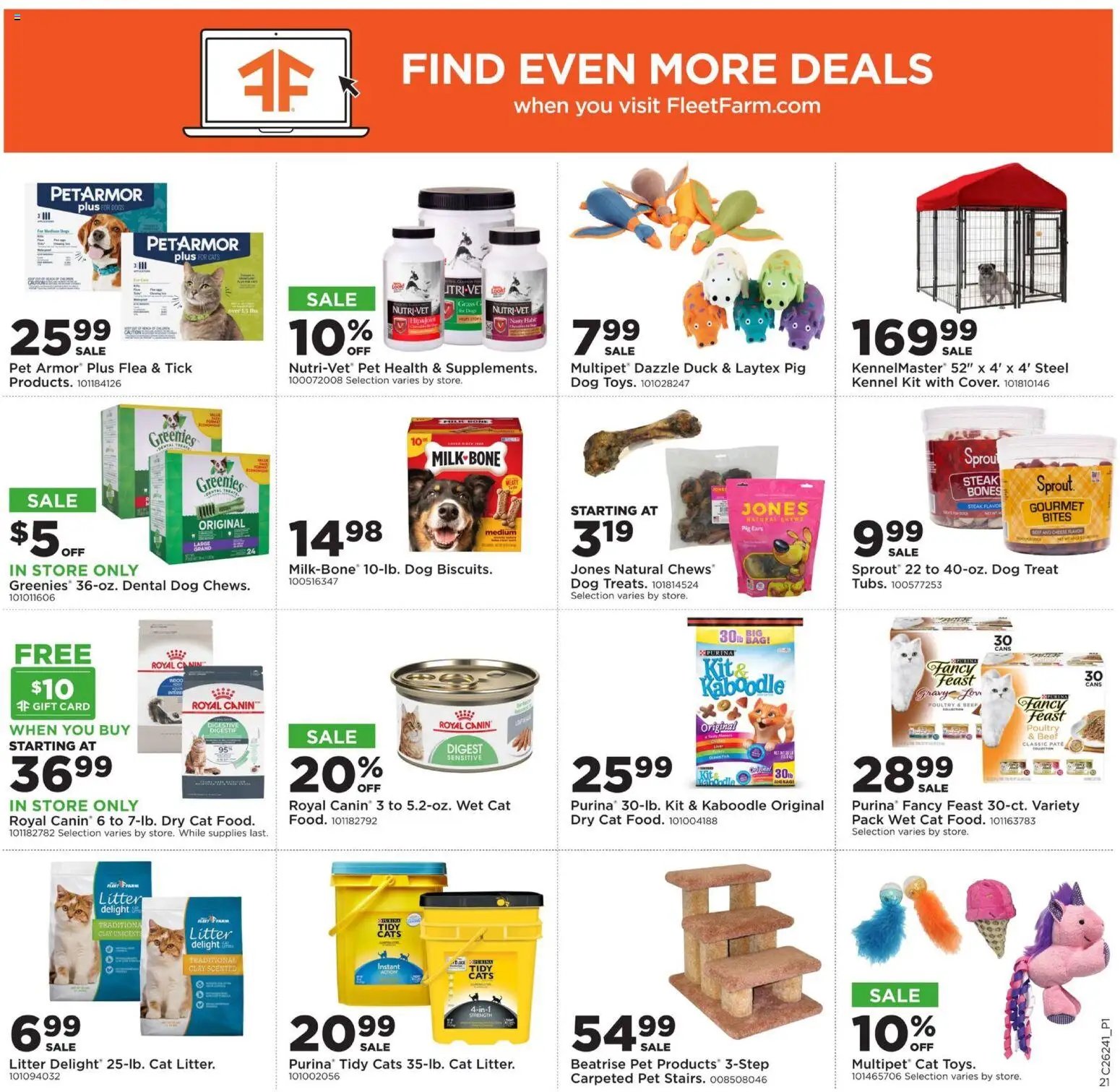 Mills Fleet Farm offer from 06/08/2026 Mills Fleet Farm Weekly Ad