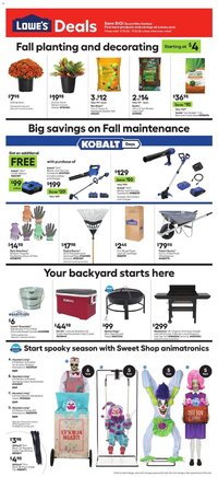 Lowe's offer from 09/10/2026 Lowe's Weekly Ad