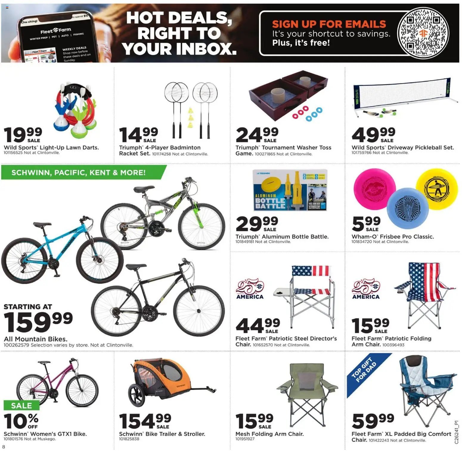 Mills Fleet Farm offer from 06/08/2026 Mills Fleet Farm Weekly Ad