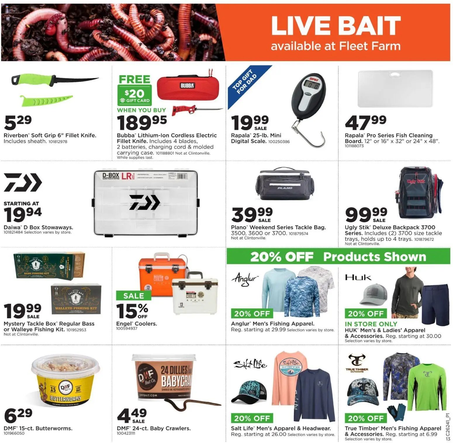 Mills Fleet Farm offer from 06/08/2026 Mills Fleet Farm Weekly Ad
