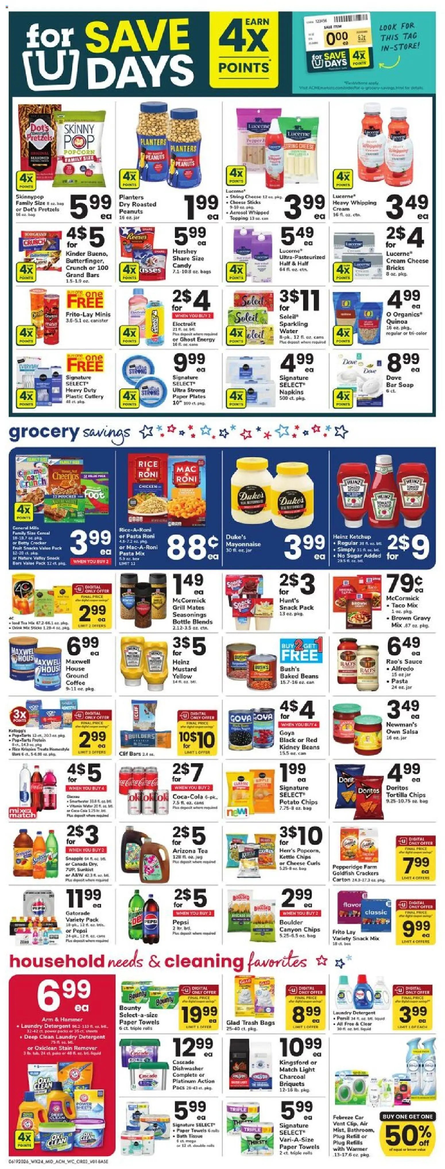 Acme offer from 06/19/2026 Acme Weekly Ad - NJ