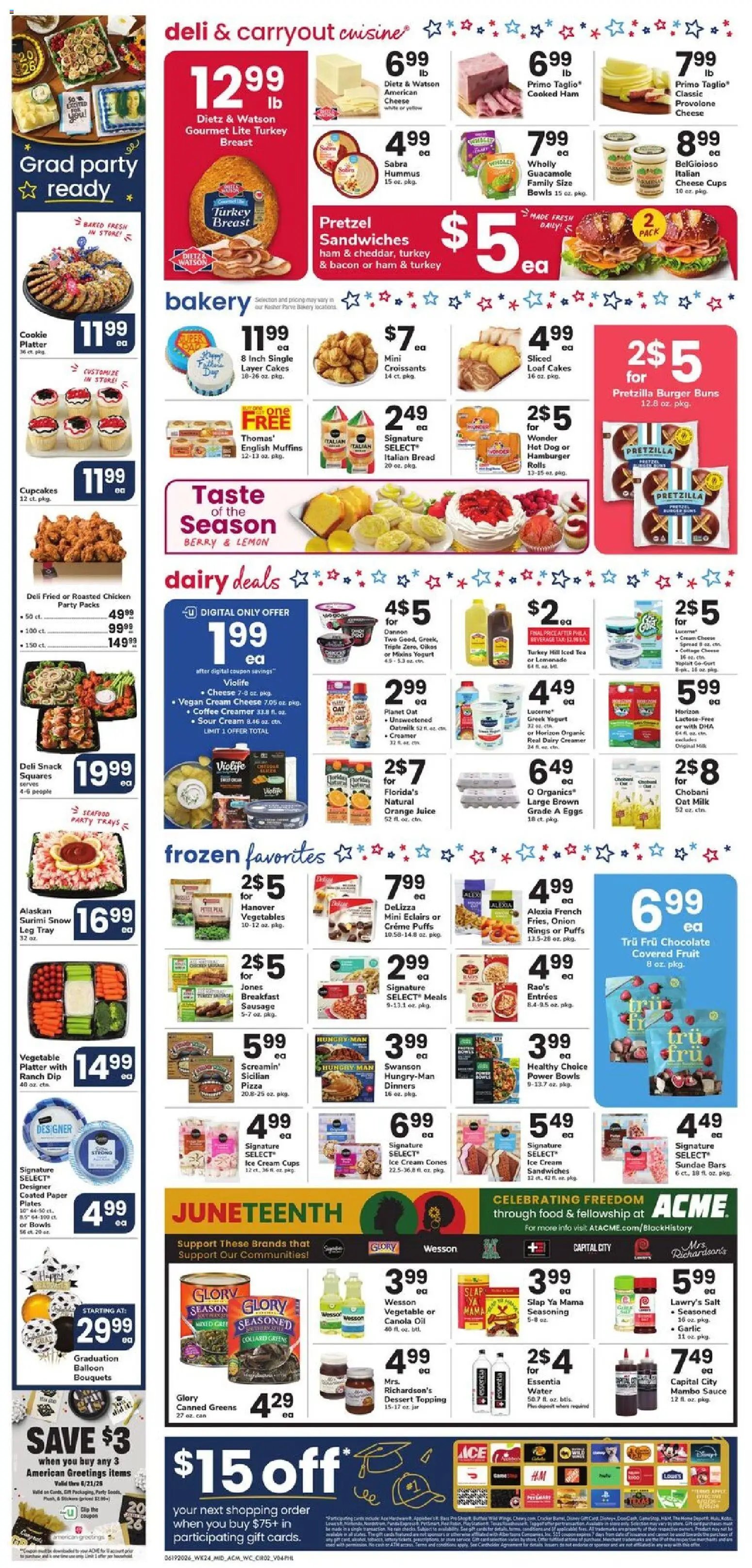 Acme offer from 06/19/2026 Acme Weekly Ad