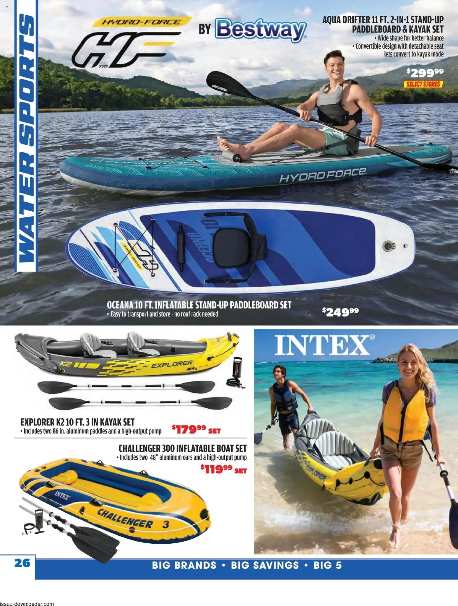 Big 5 Sporting Goods offer from 05/26/2026 Big 5 Sporting Goods Summer Catalog
