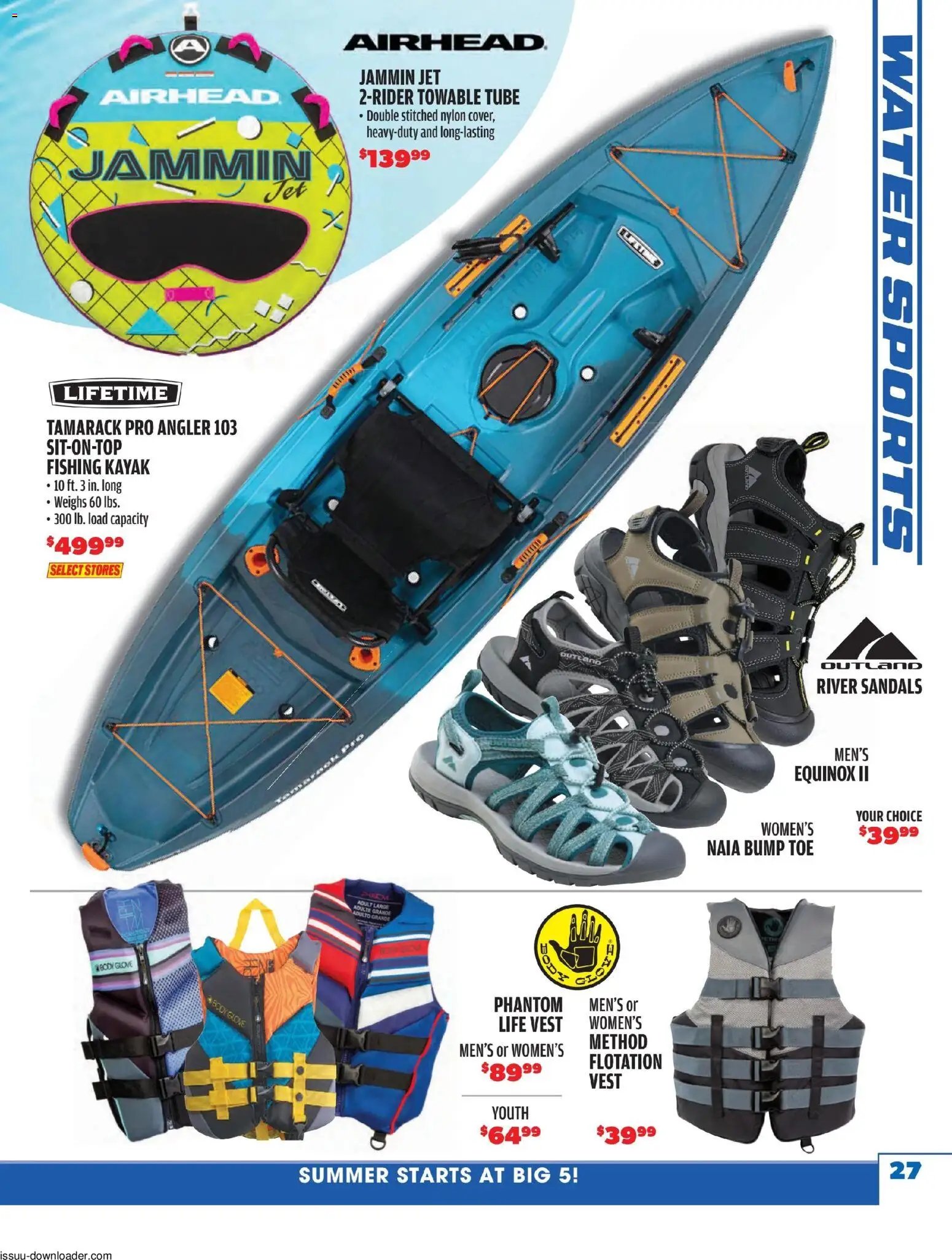 Big 5 Sporting Goods offer from 05/26/2026 Big 5 Sporting Goods Summer Catalog
