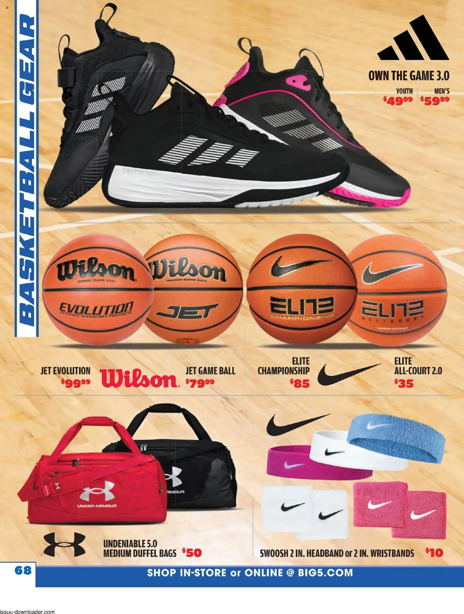 Big 5 Sporting Goods offer from 05/26/2026 Big 5 Sporting Goods Summer Catalog