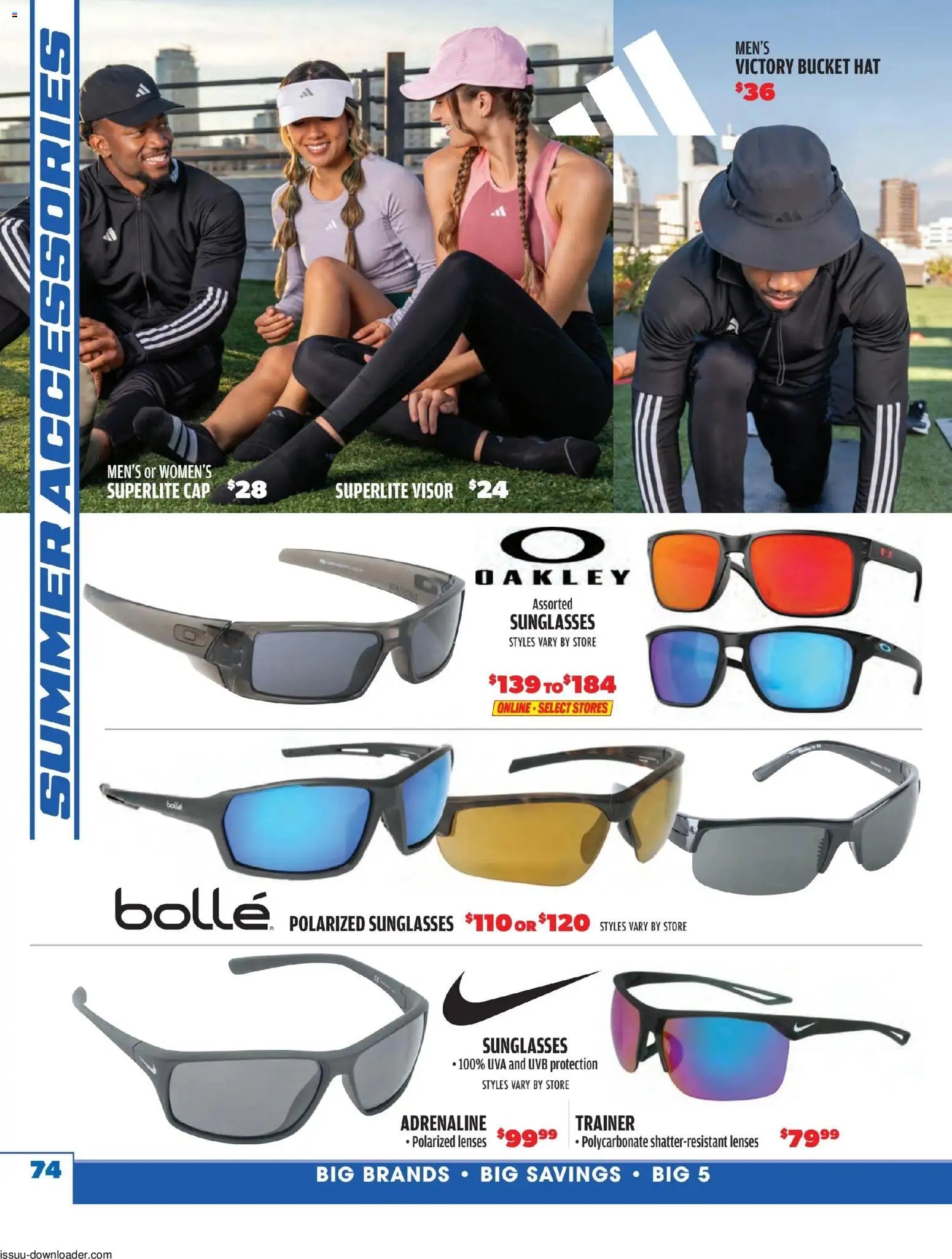 Big 5 Sporting Goods offer from 05/26/2026 Big 5 Sporting Goods Summer Catalog