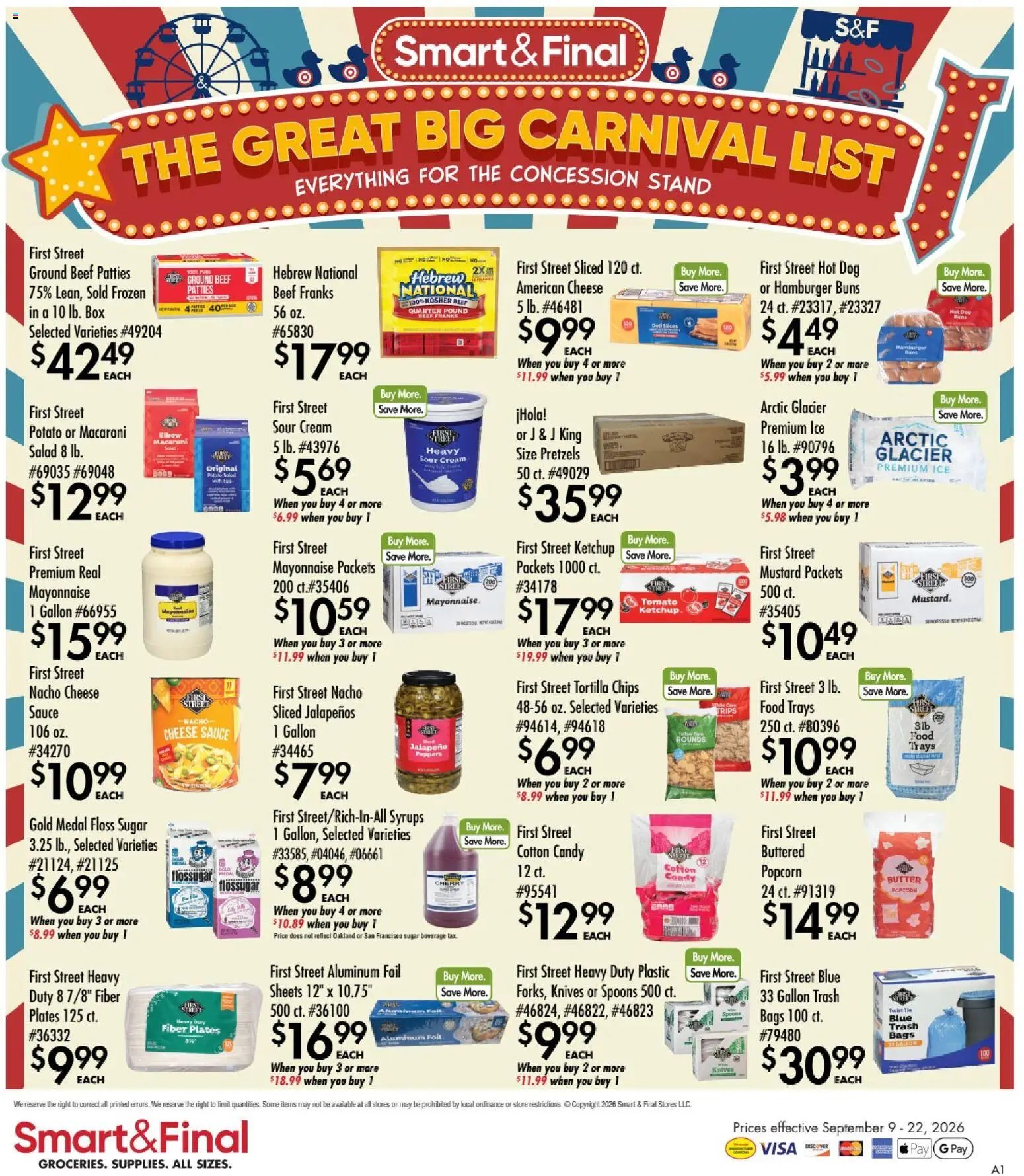 Smart & Final offer from 09/09/2026 Smart & Final Ad