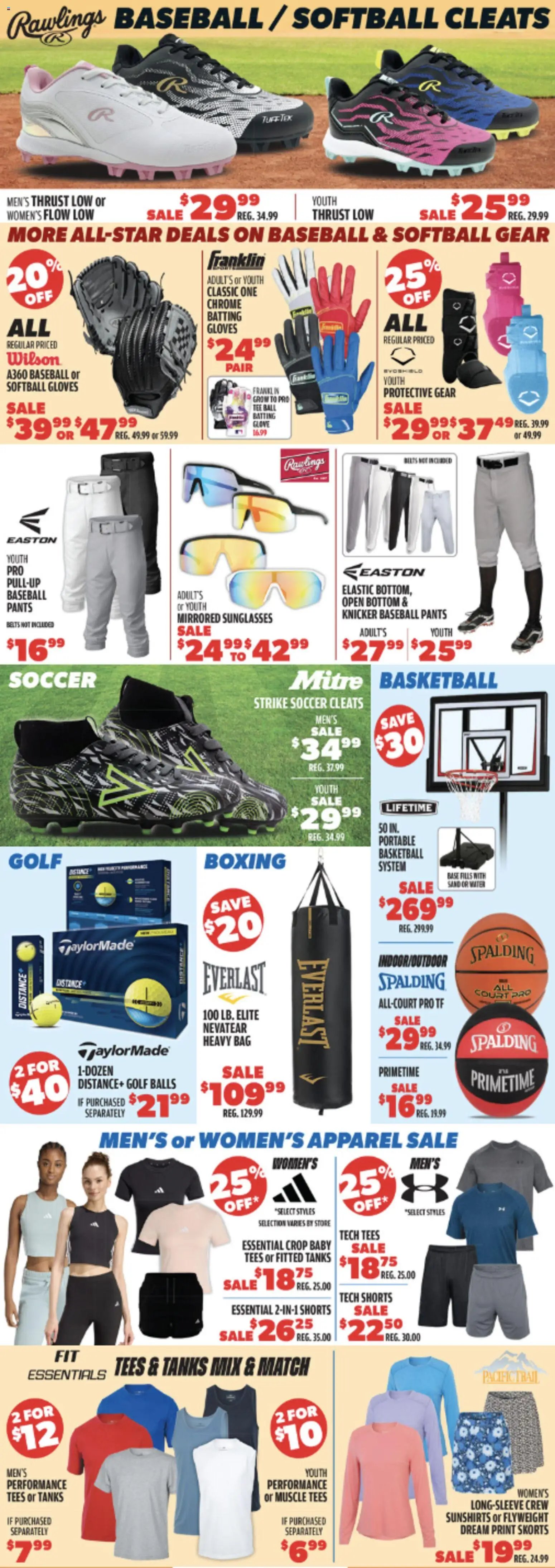 Big 5 Sporting Goods offer from 04/03/2026 Big 5 Sporting Goods Weekly Ad