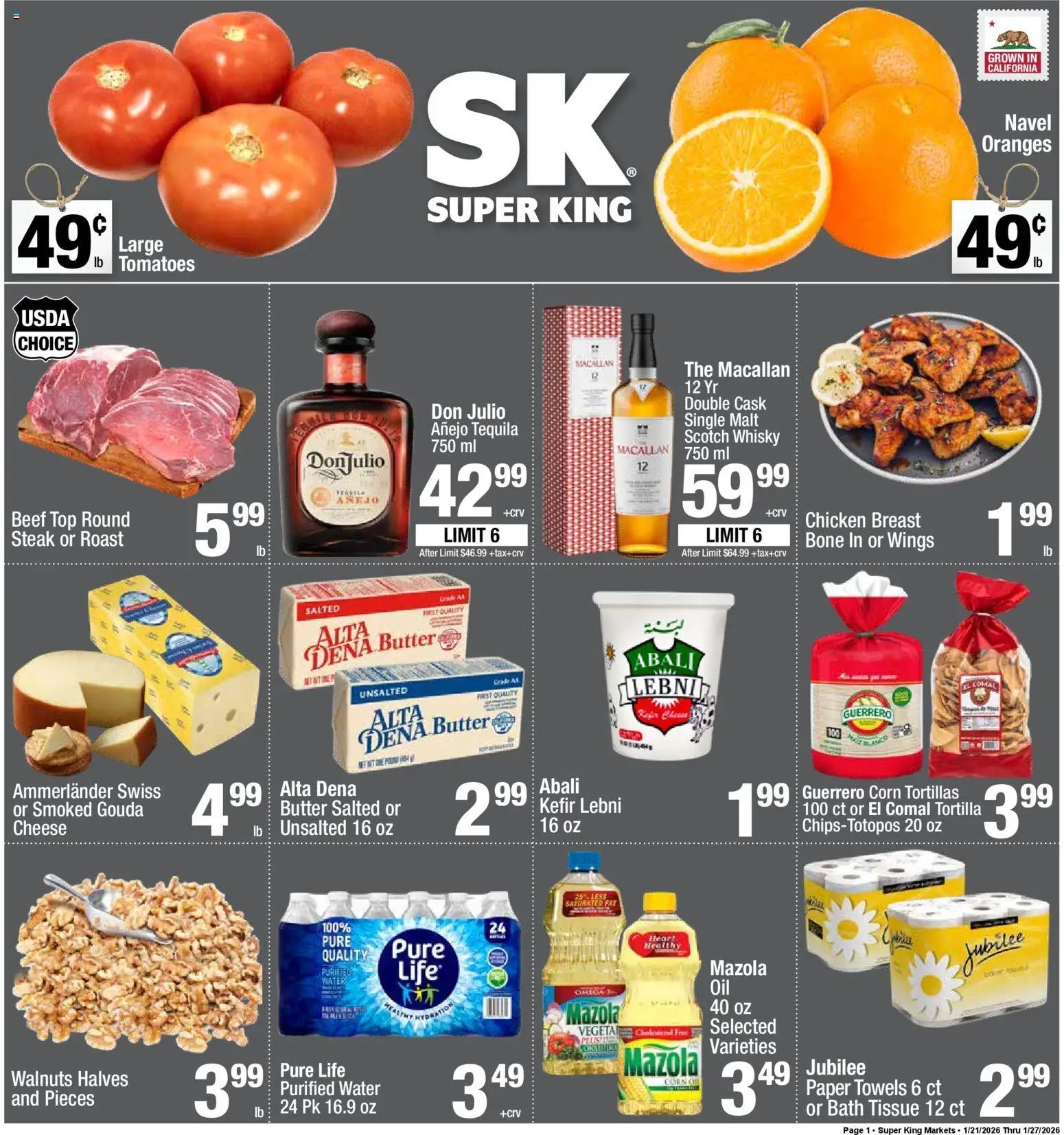 Super King offer from 01/21/2026 Weekly Ad