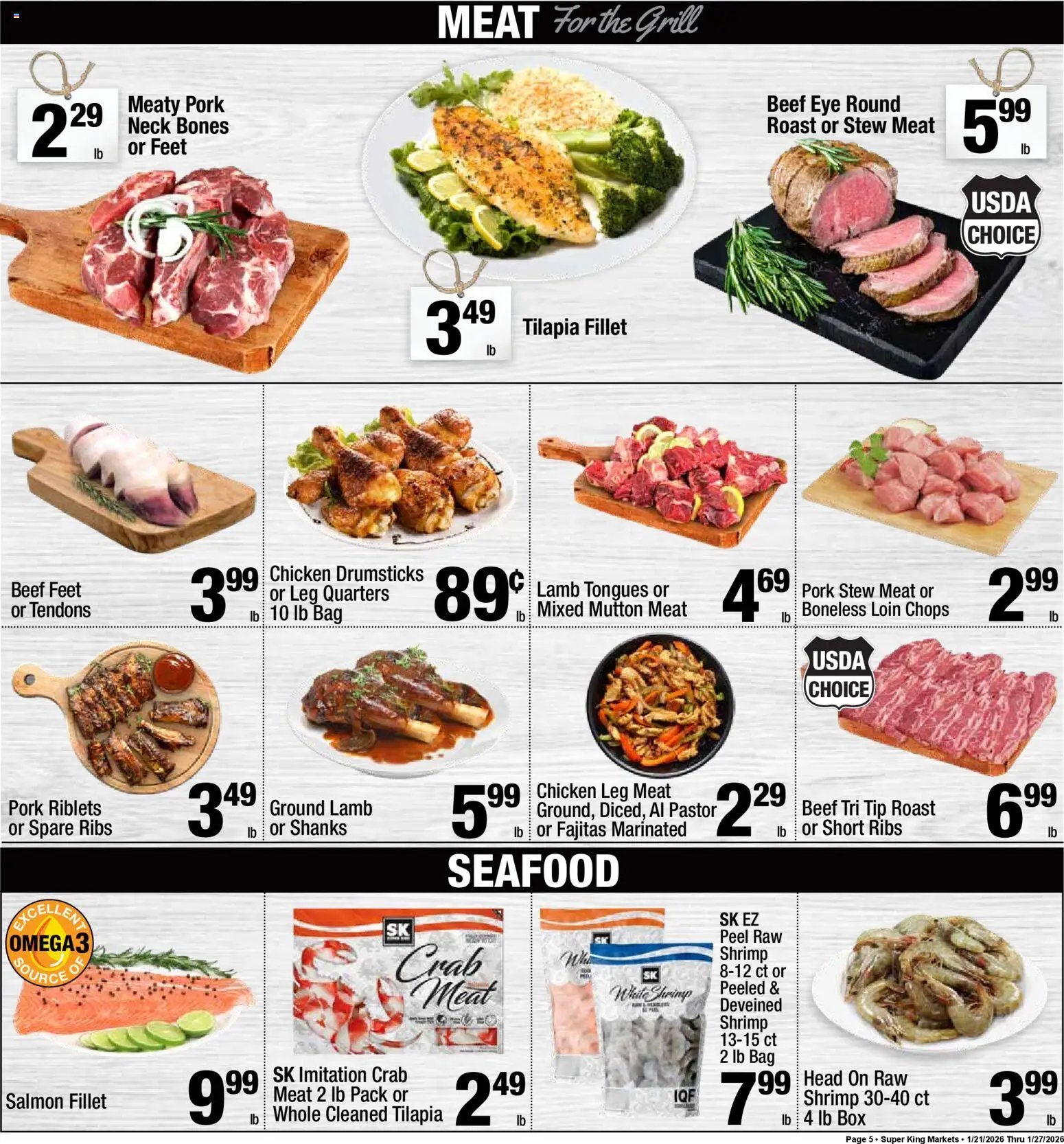 Super King offer from 01/21/2026 Weekly Ad