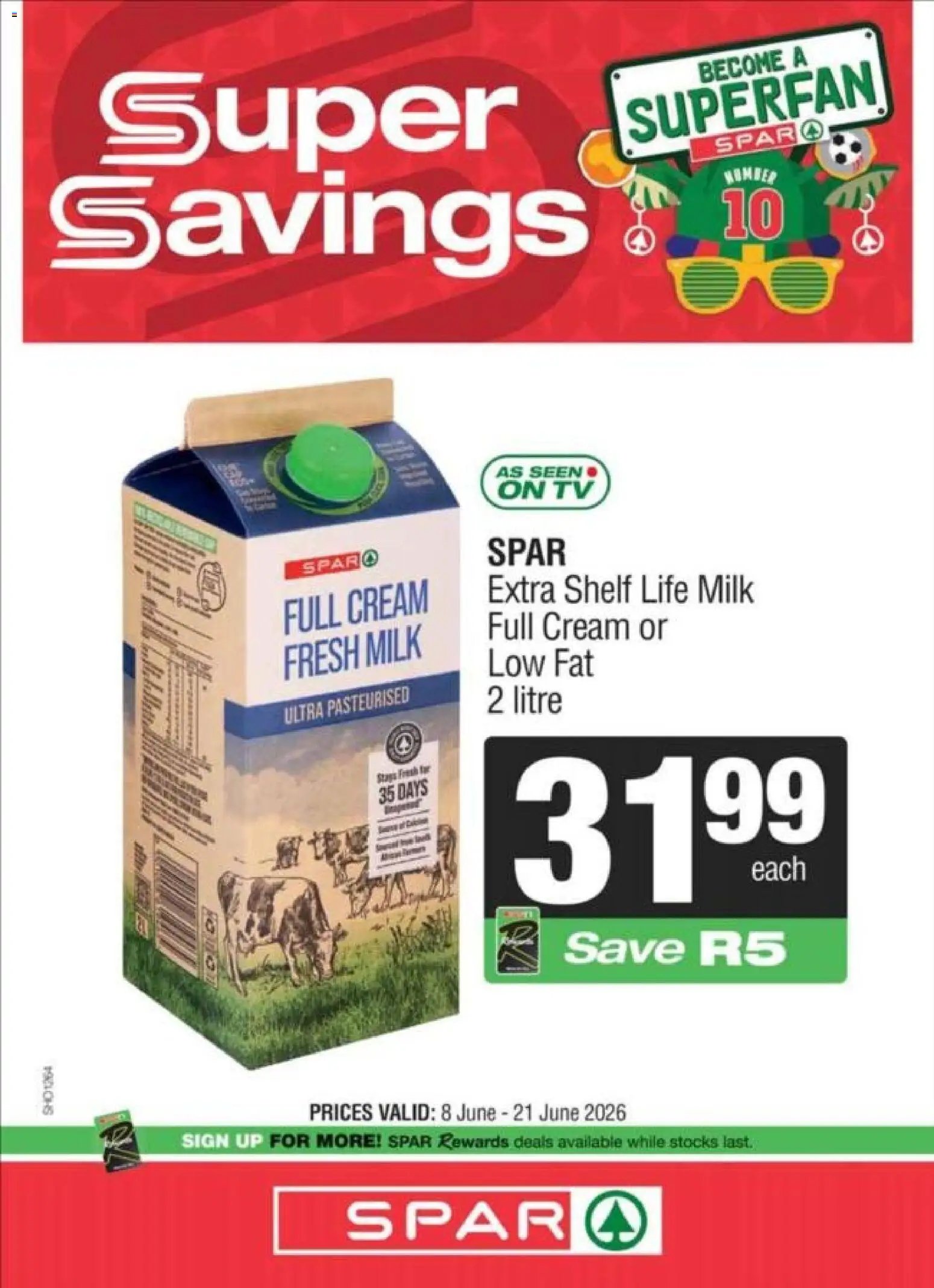 Superspar special from 08/06/2026 Superspar Specials