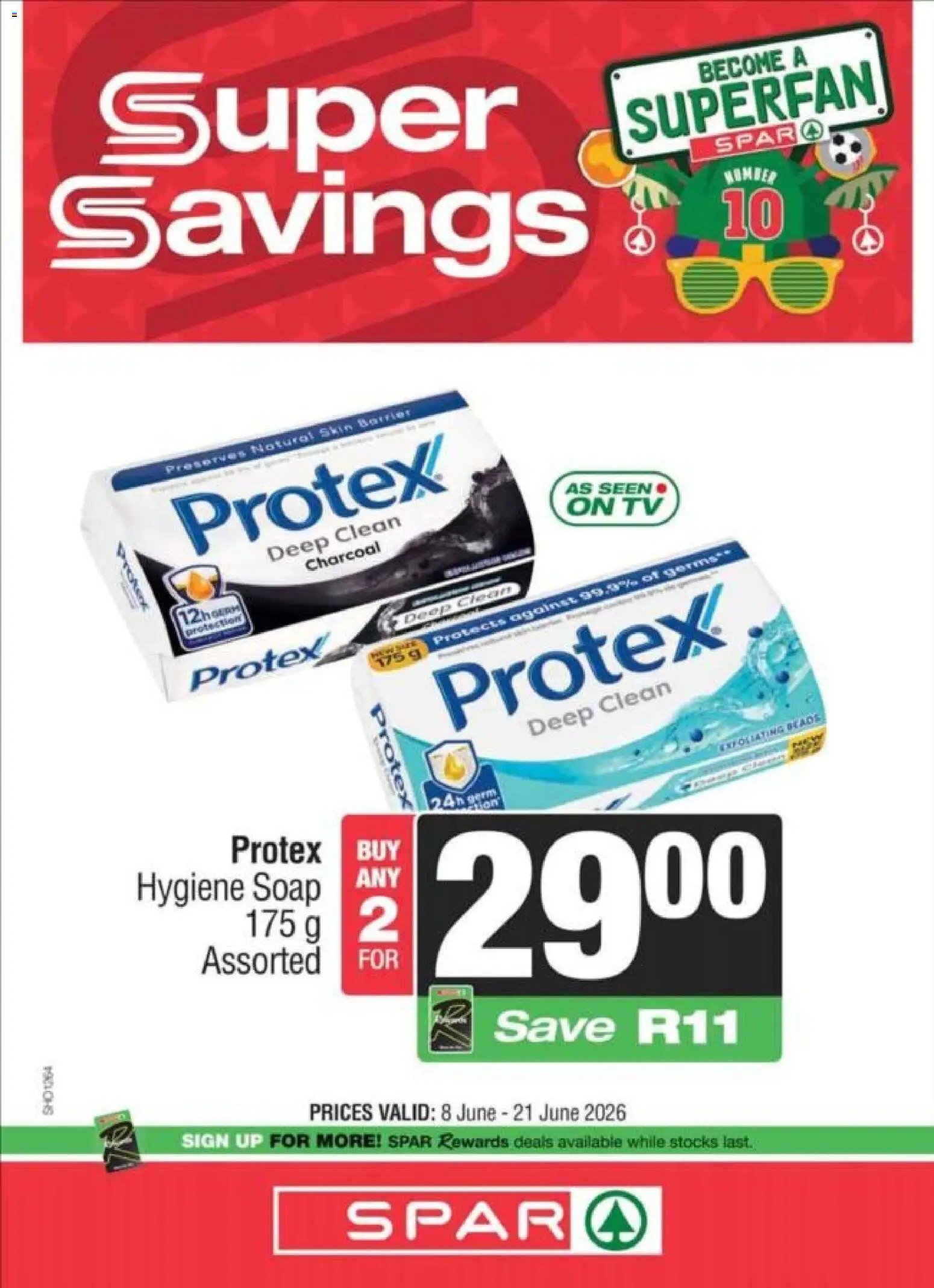 Superspar special from 08/06/2026 Superspar Specials