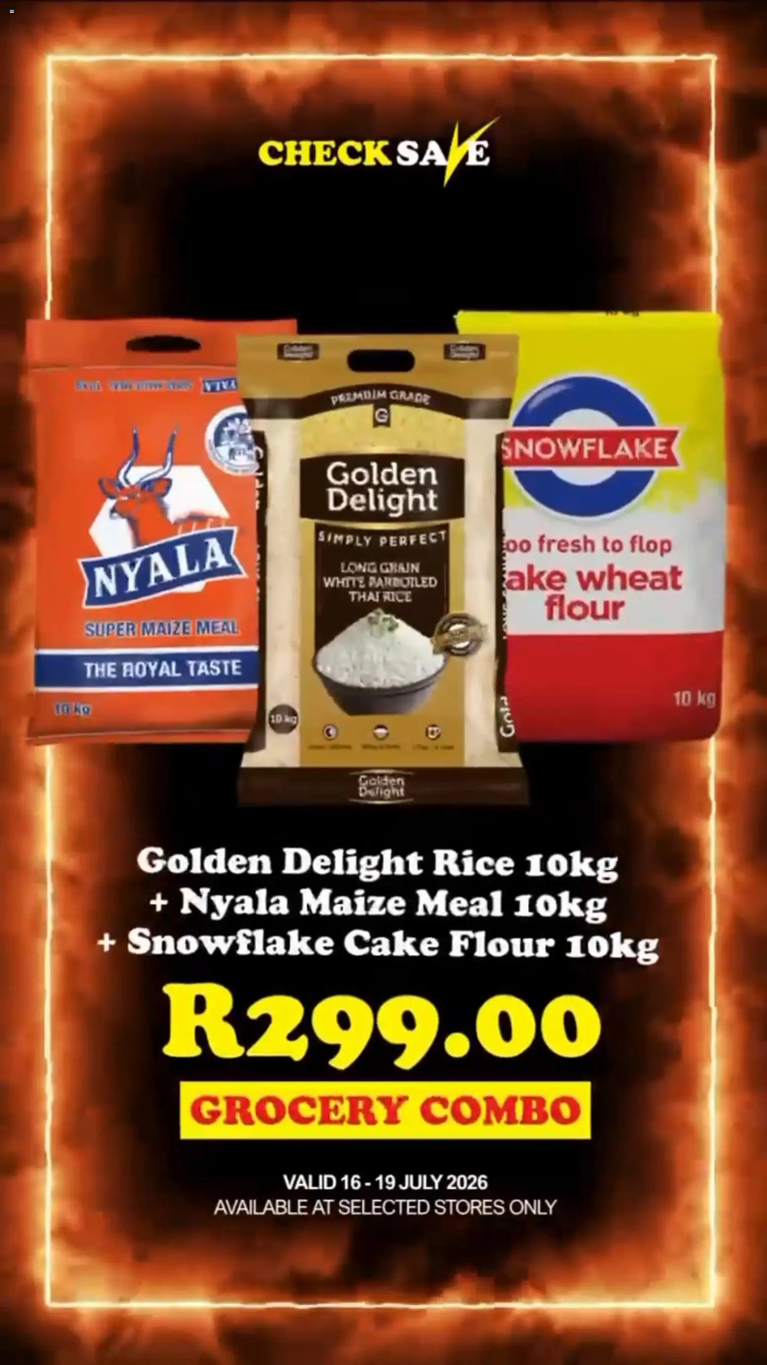 Check Save special from 16/07/2026 Check Save Weekly Savings