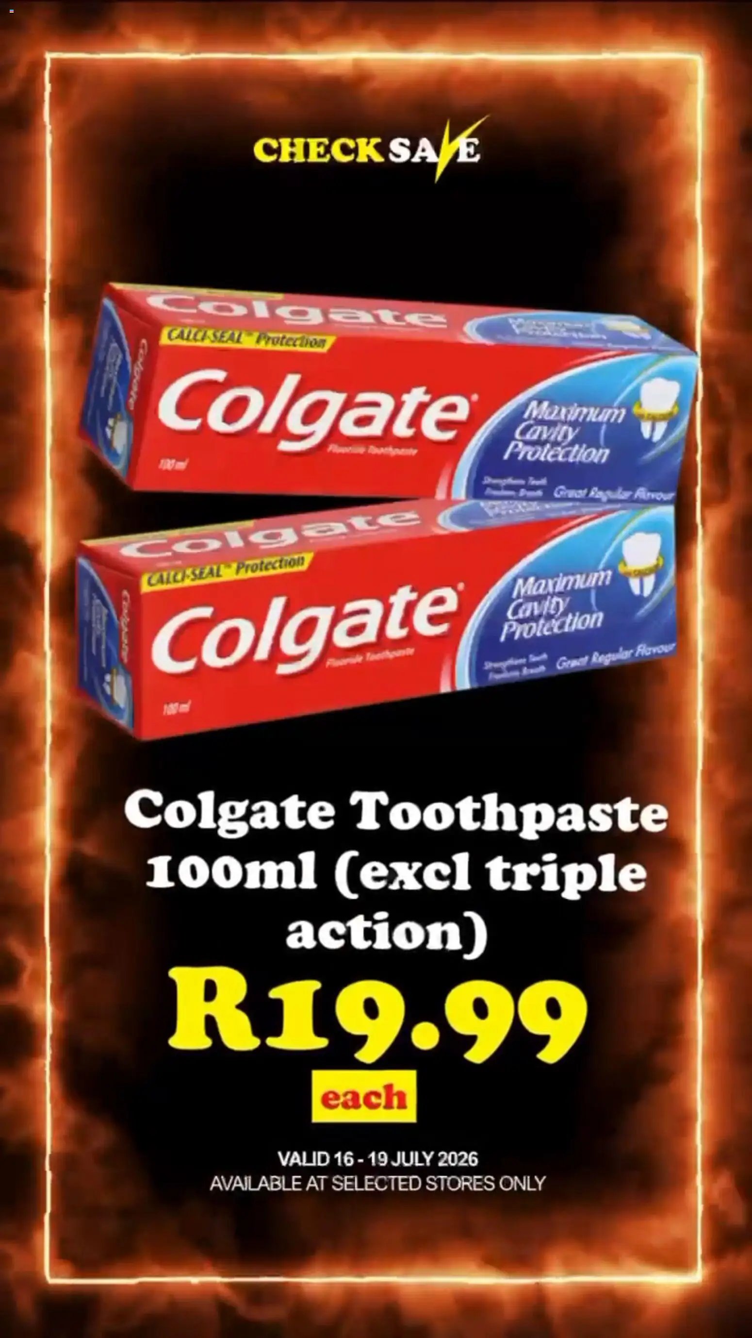 Check Save special from 16/07/2026 Check Save Weekly Savings