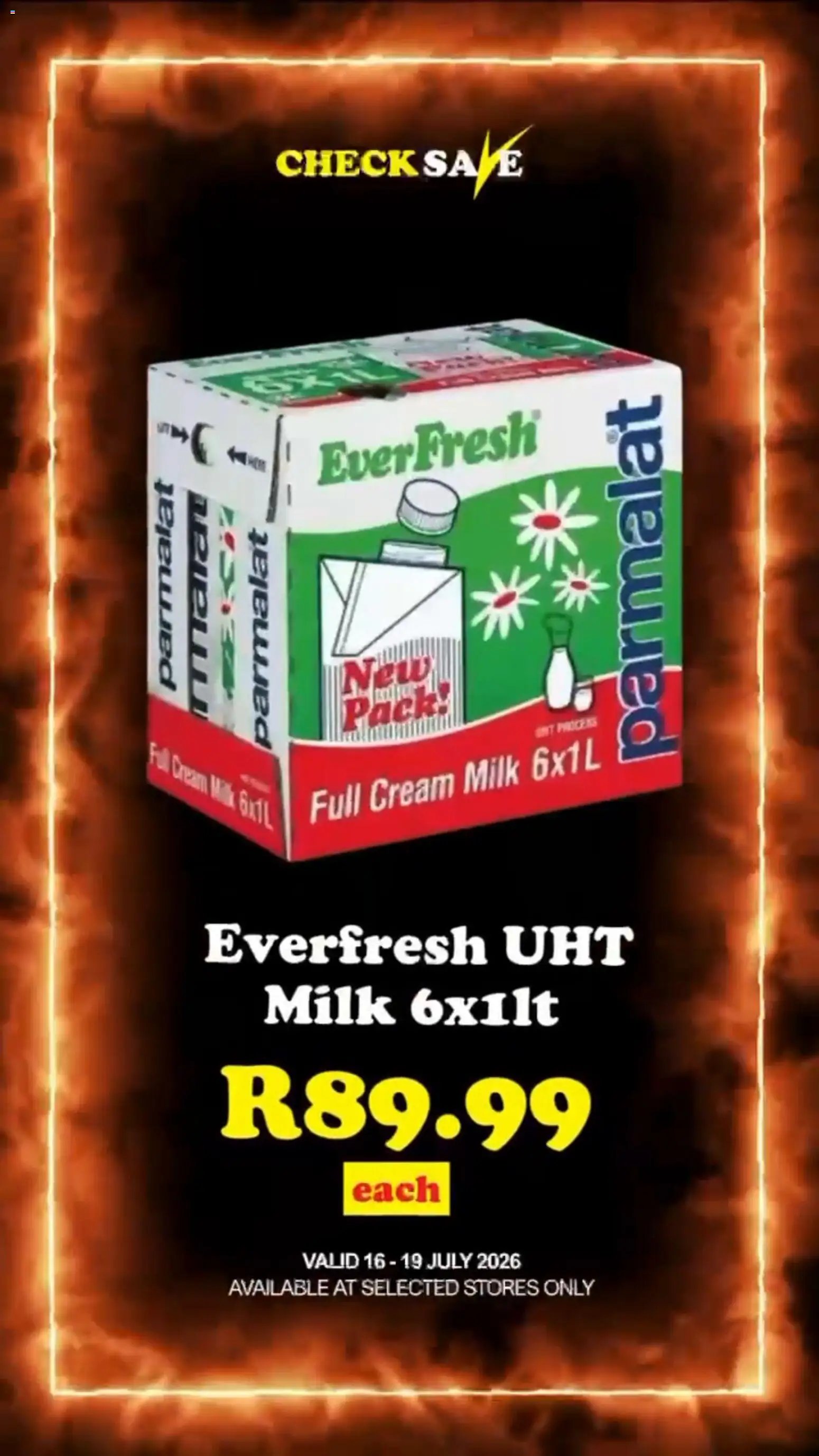 Check Save special from 16/07/2026 Check Save Weekly Savings