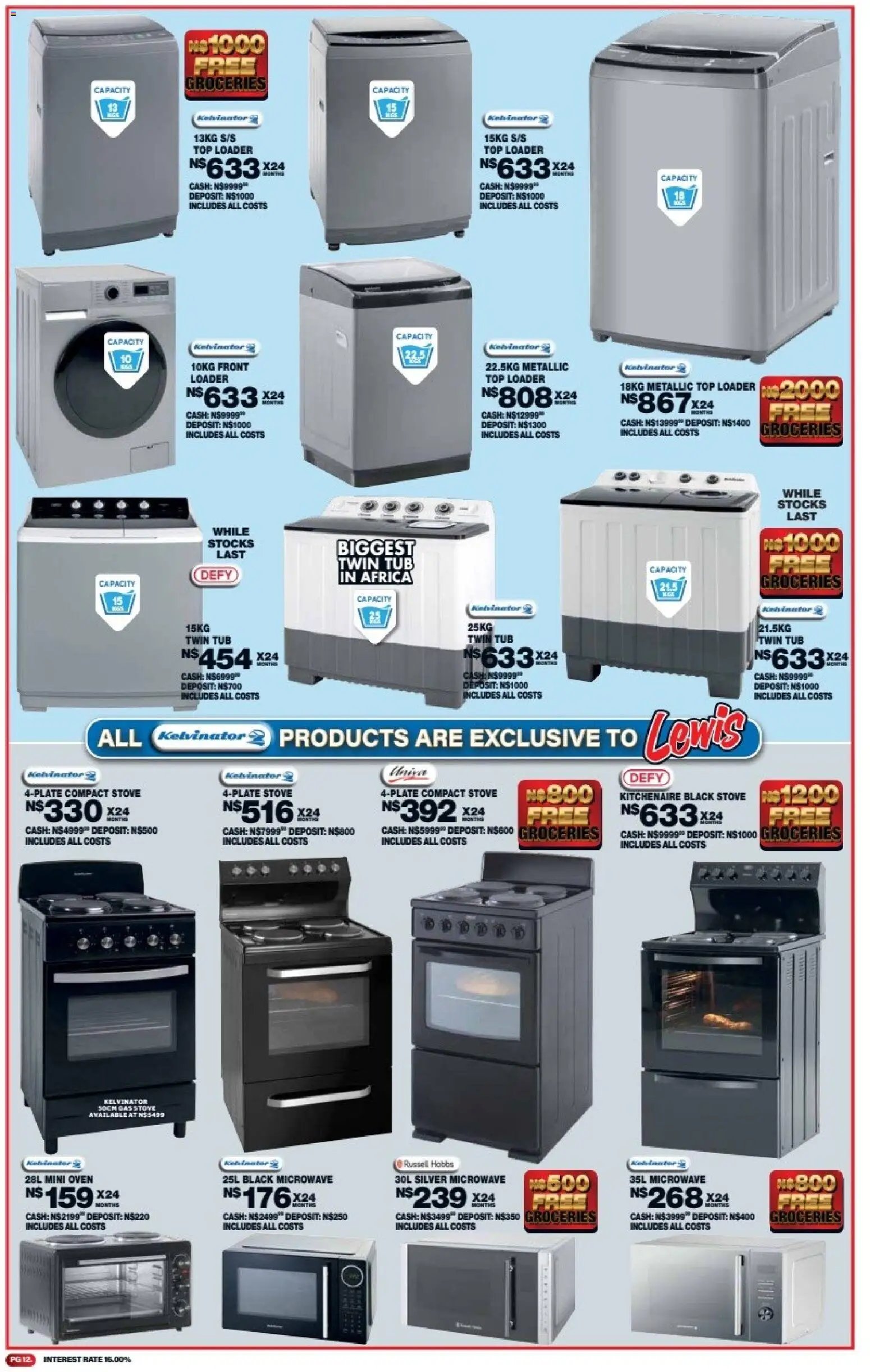 Lewis Stores special from 11/05/2026 Lewis Stores Namibia Brochure