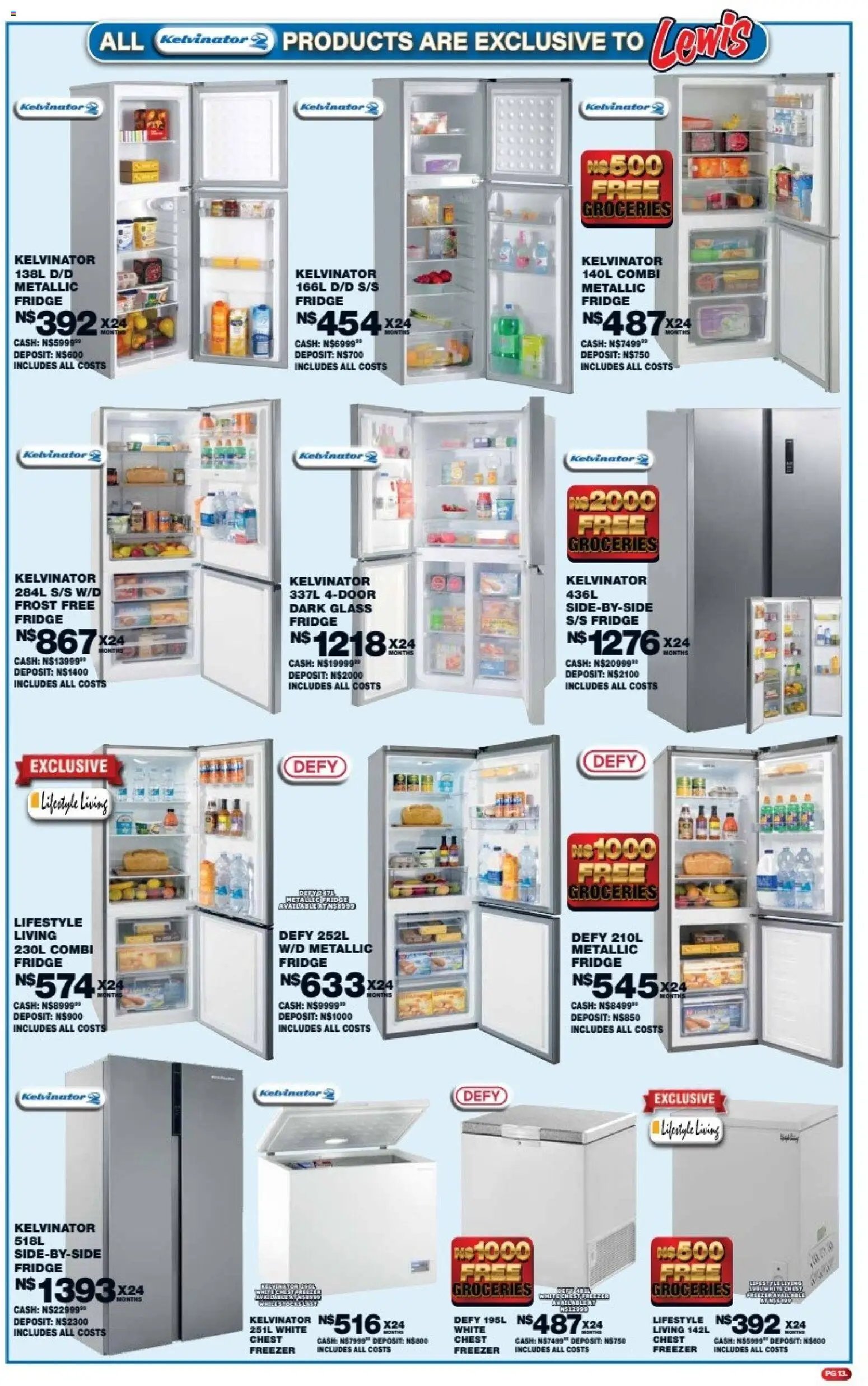 Lewis Stores special from 11/05/2026 Lewis Stores Namibia Brochure