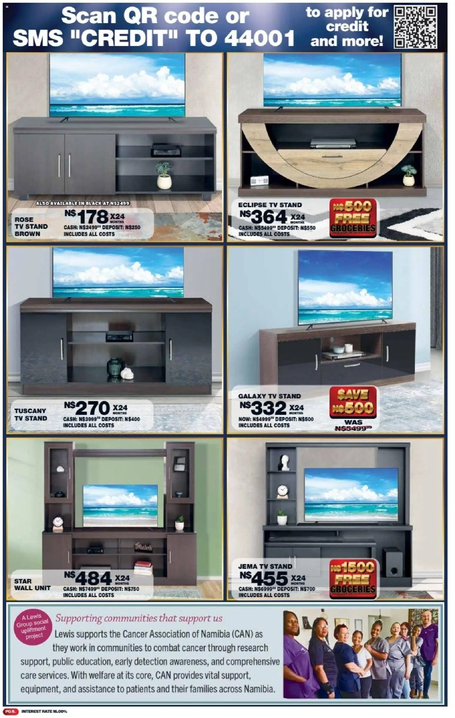 Lewis Stores special from 11/05/2026 Lewis Stores Namibia Brochure
