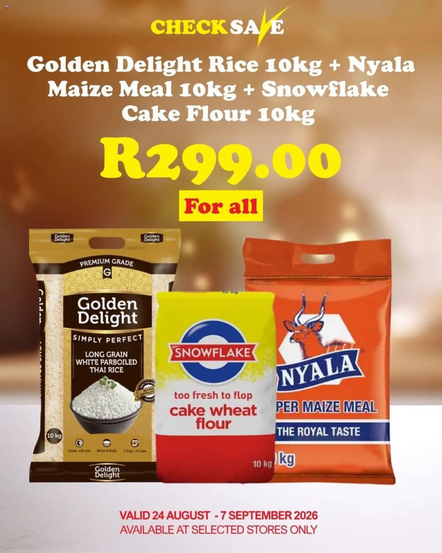 Check Save special from 24/08/2026 Check Save Durban Central Specials