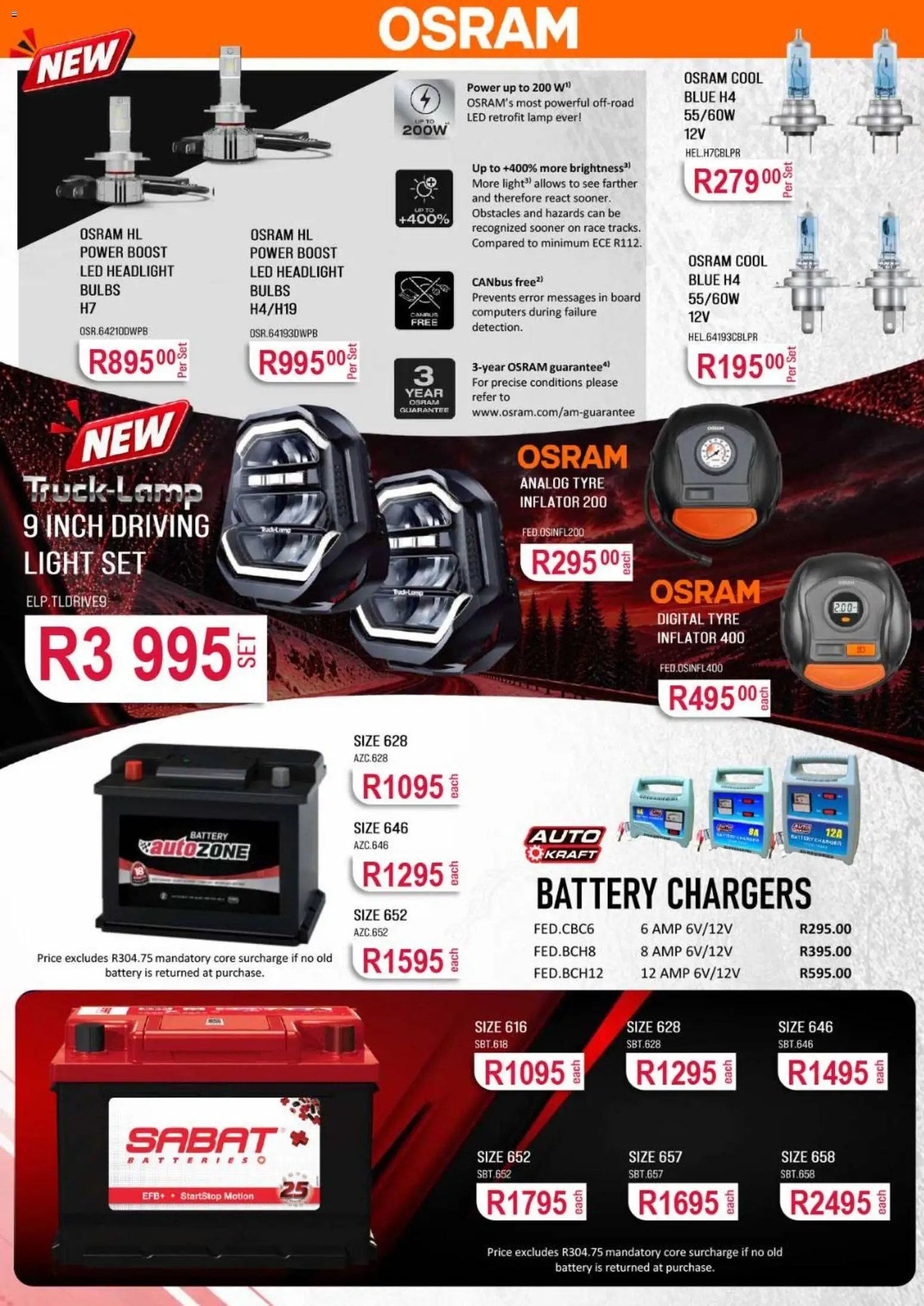 AutoZone special from 25/08/2026 AutoZone Specials