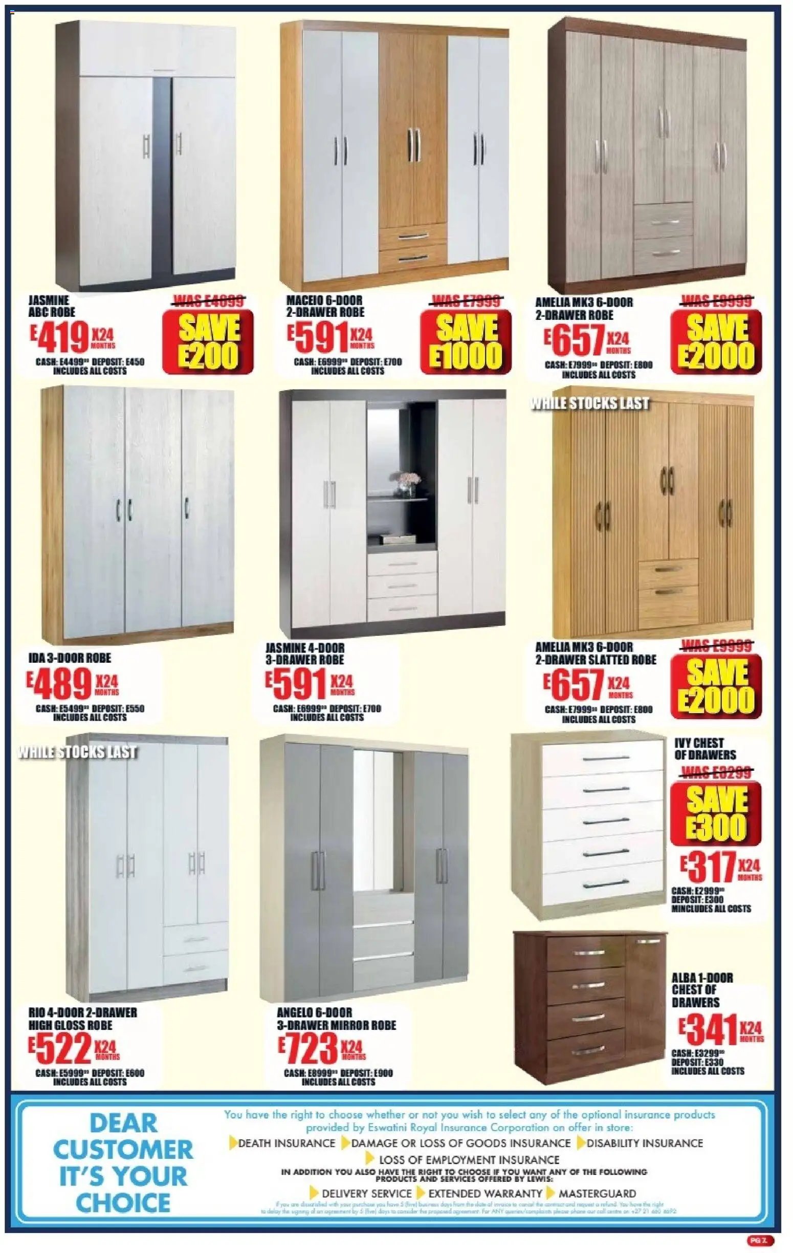 Lewis Stores special from 06/07/2026 Lewis Stores Eswatini Brochure