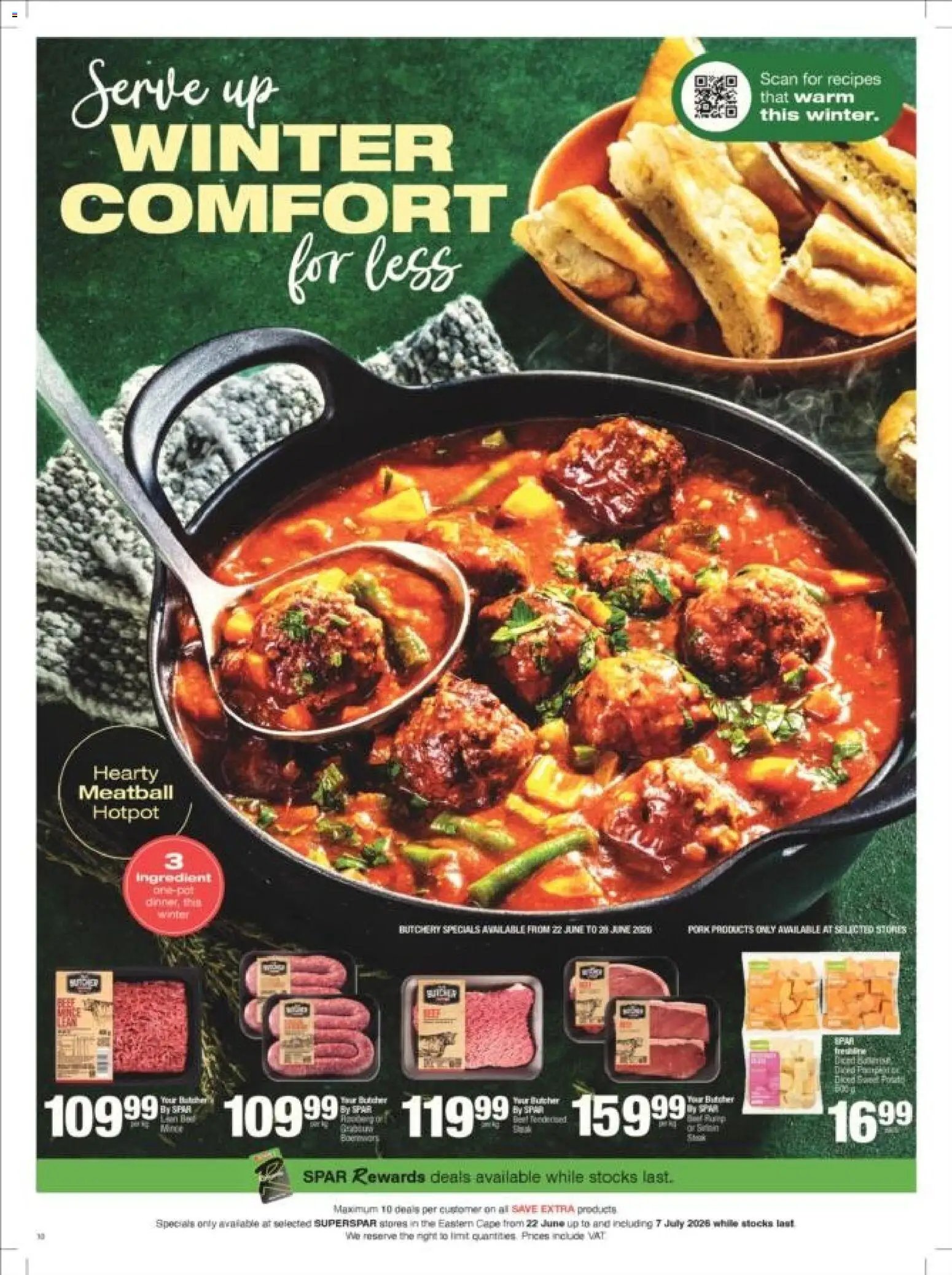 Superspar special from 22/06/2026 Superspar - Eastern Cape - Weekly Specials