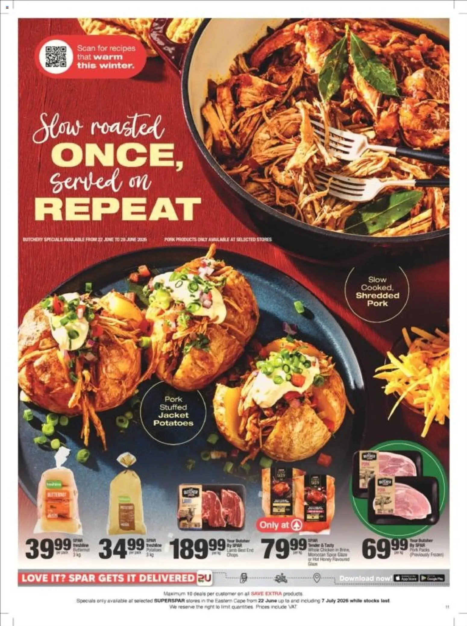 Superspar special from 22/06/2026 Superspar - Eastern Cape - Weekly Specials