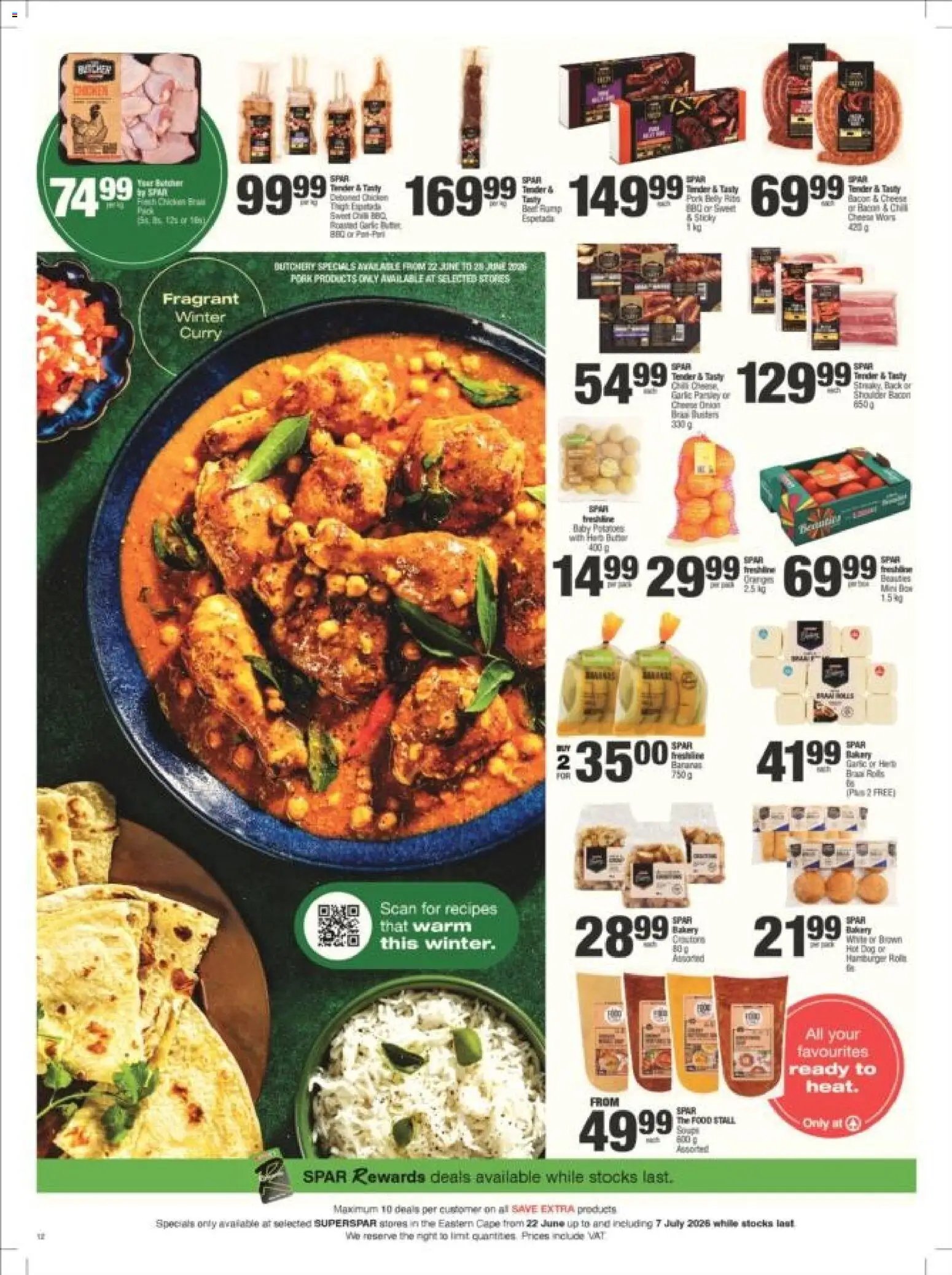 Superspar special from 22/06/2026 Superspar - Eastern Cape - Weekly Specials