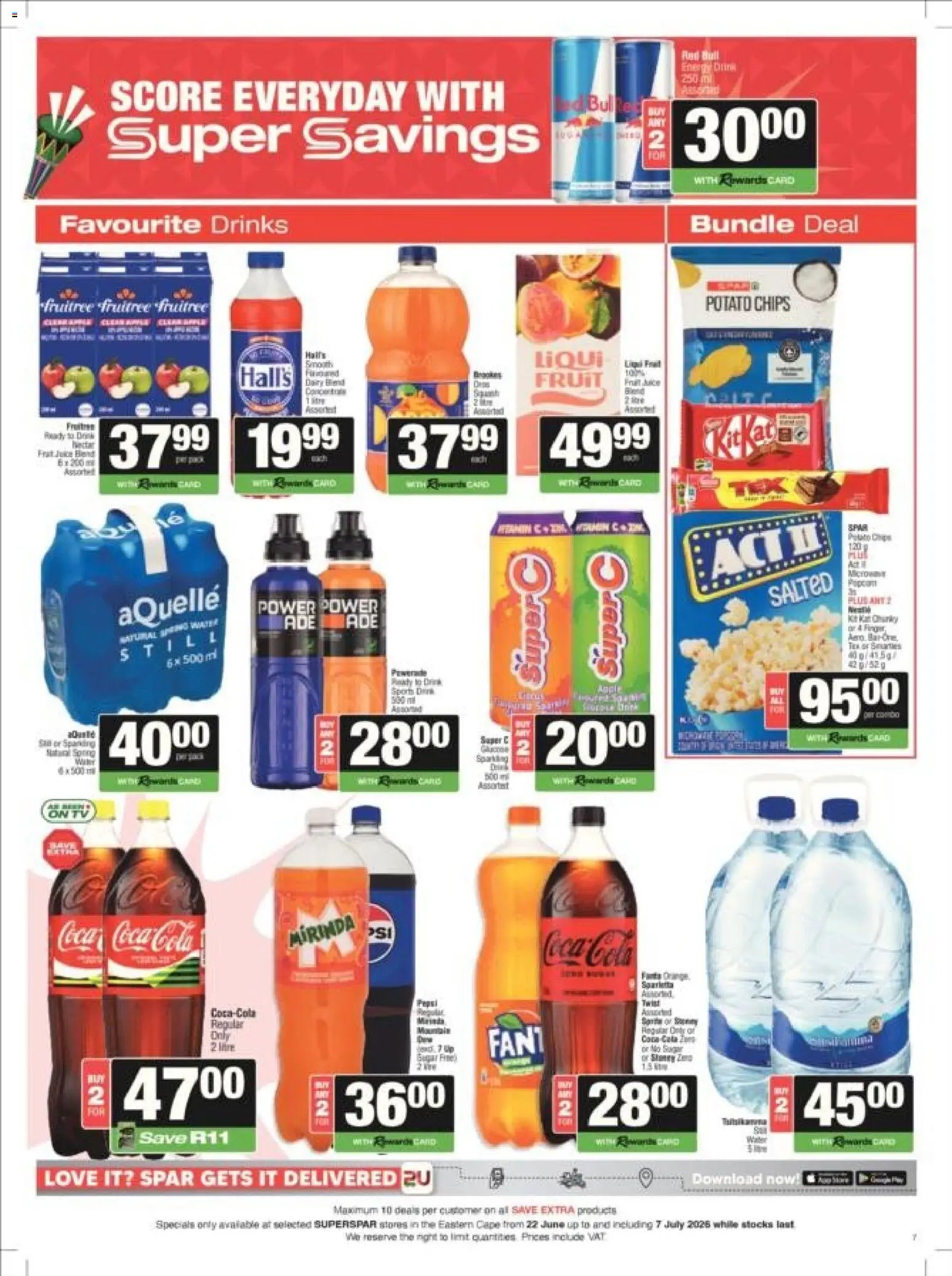 Superspar special from 22/06/2026 Superspar - Eastern Cape - Weekly Specials