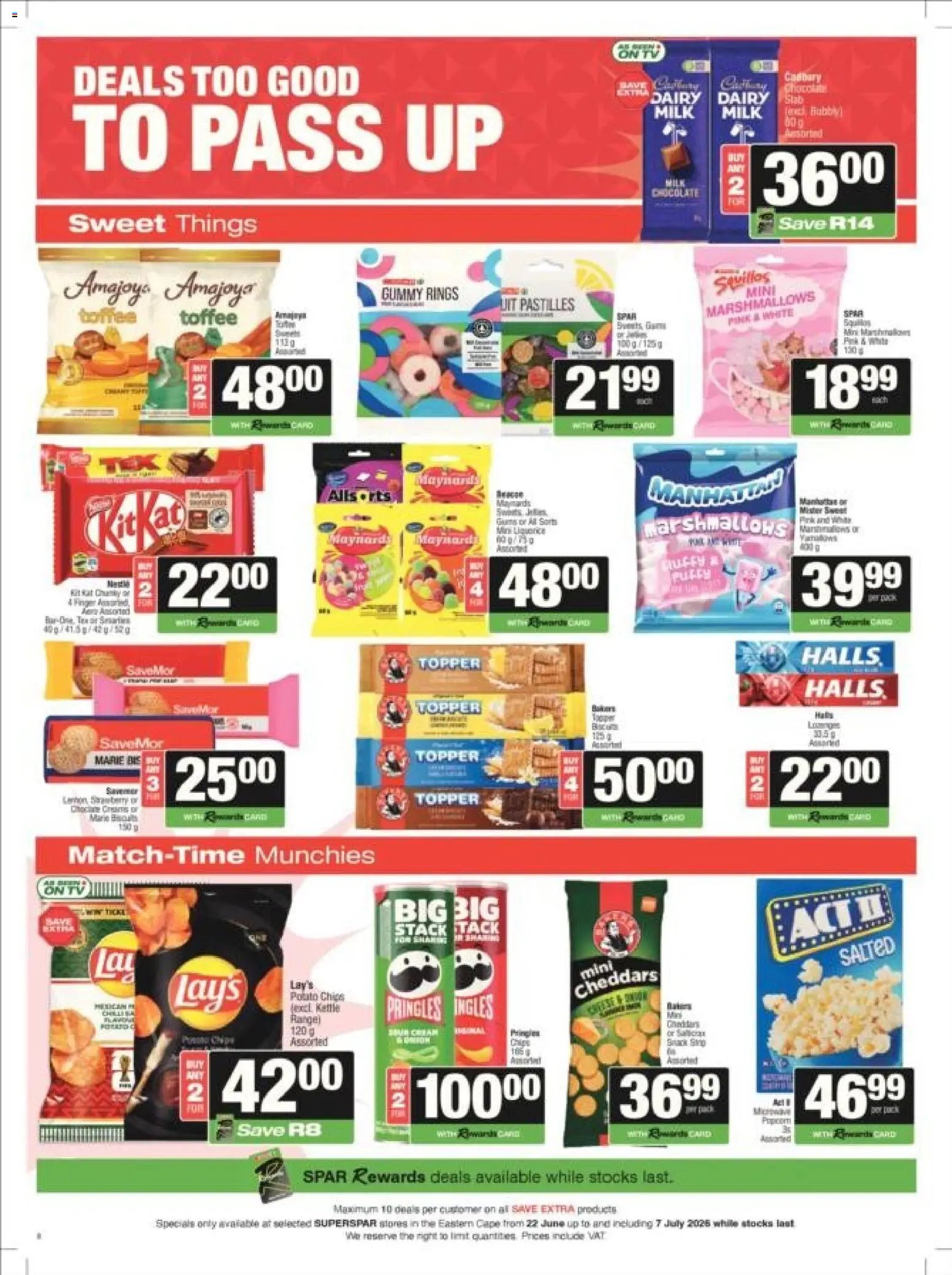 Superspar special from 22/06/2026 Superspar - Eastern Cape - Weekly Specials