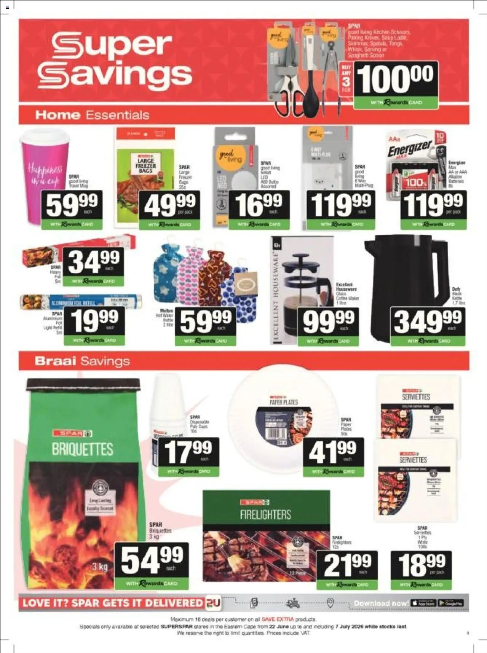 Superspar special from 22/06/2026 Superspar - Eastern Cape - Weekly Specials