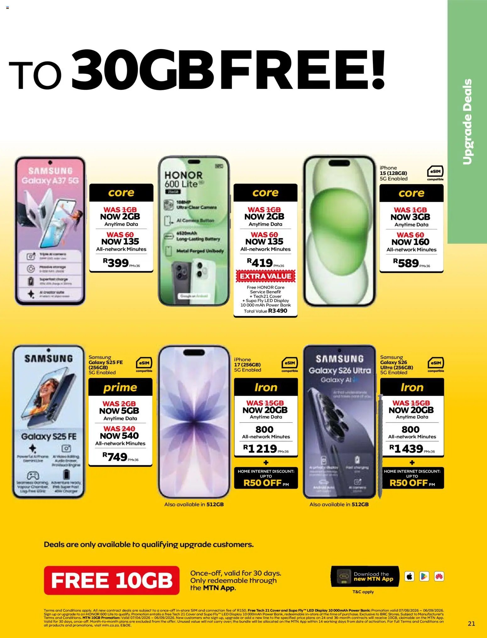 MTN special from 07/08/2026 MTN Deals