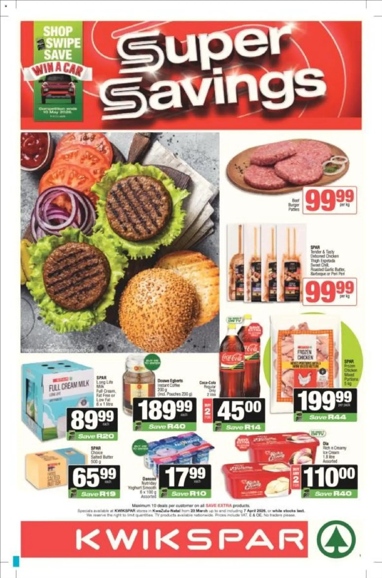 KWIKSPAR special from 23/03/2026 KWIKSPAR KwaZulu-Natal - Weekly Specials (2026-03-23 - 2026-04-07) | 1