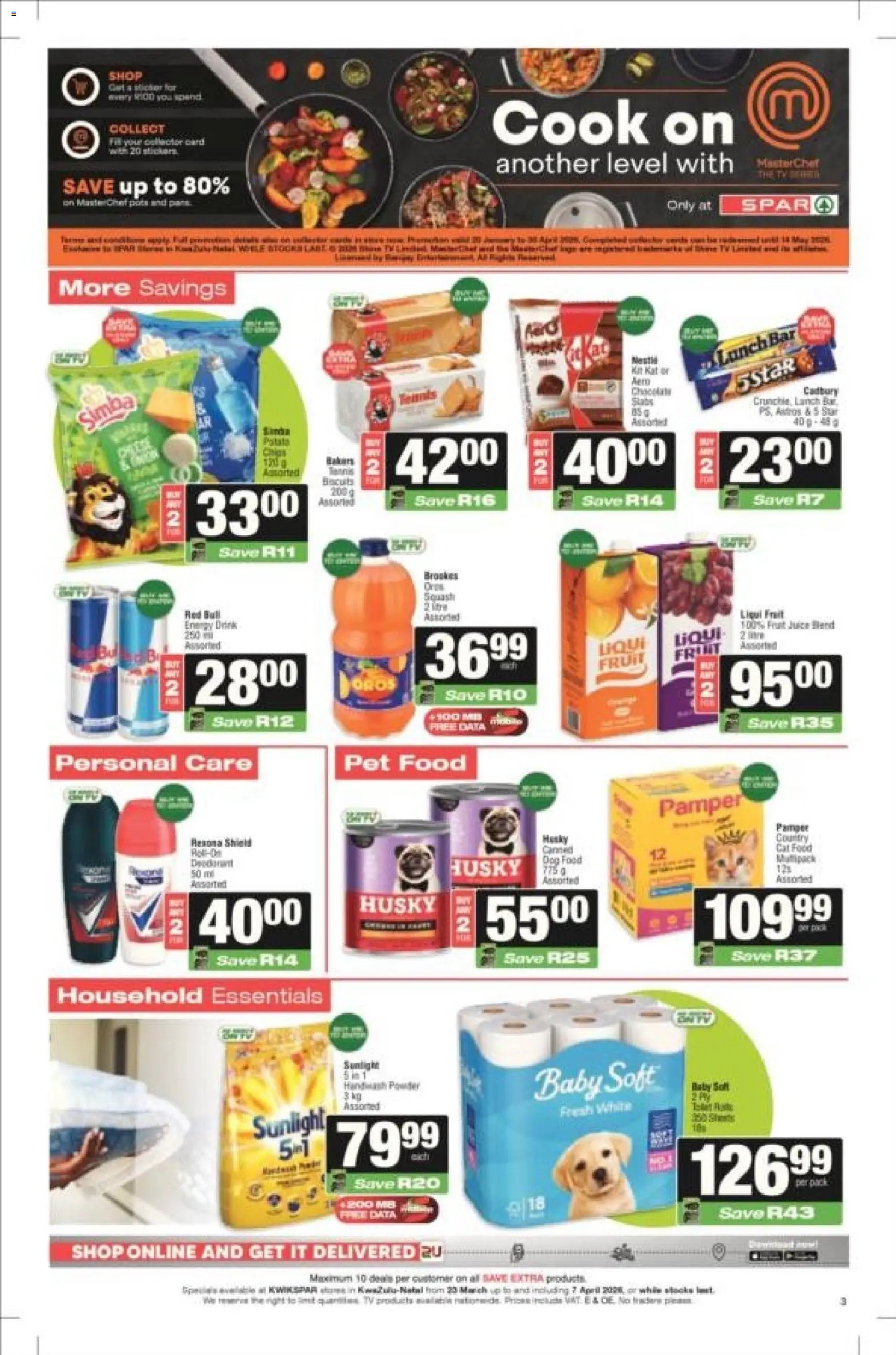 KWIKSPAR special from 23/03/2026 KWIKSPAR KwaZulu-Natal - Weekly Specials (2026-03-23 - 2026-04-07) | 3