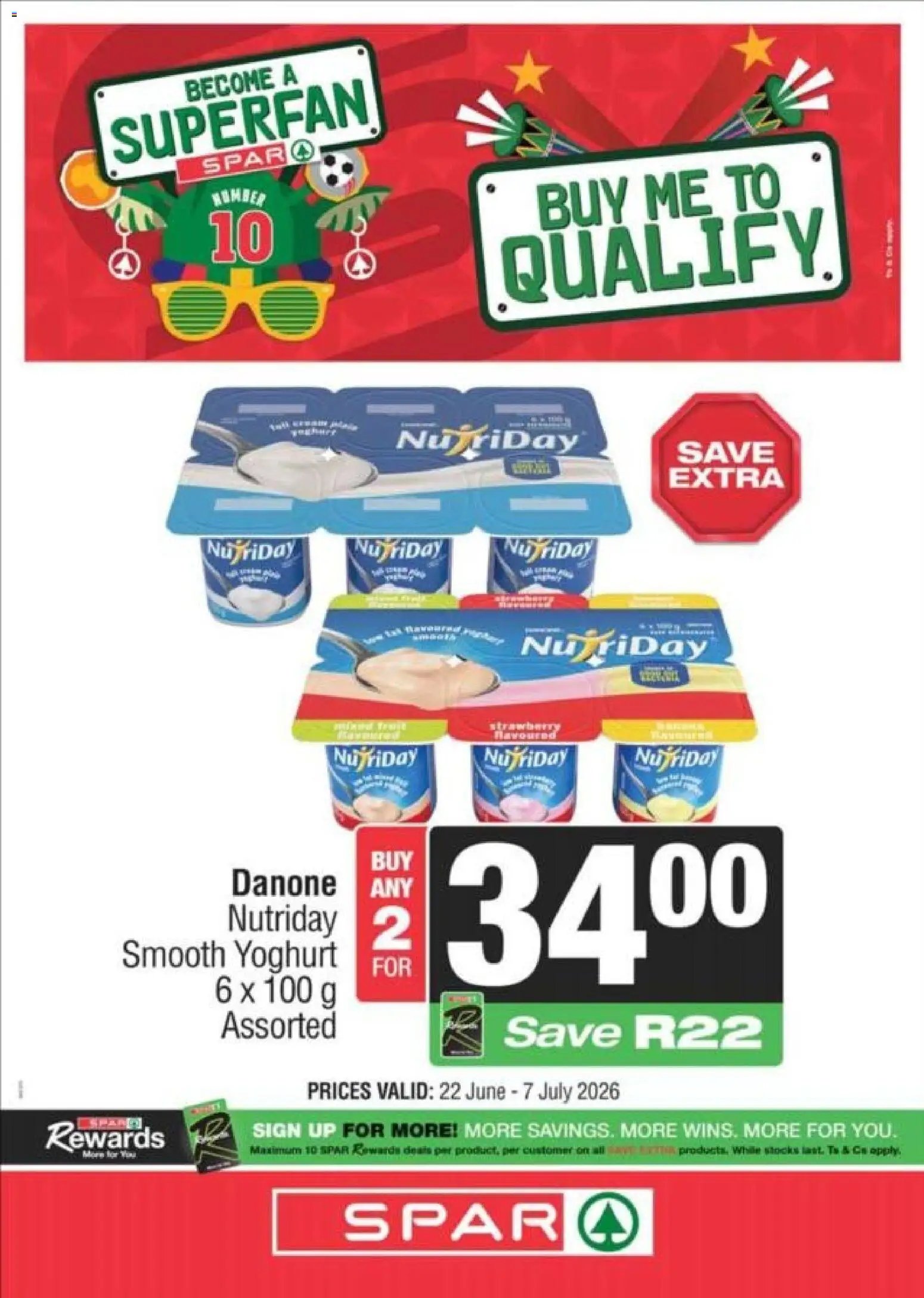 Superspar special from 22/06/2026 Superspar Specials