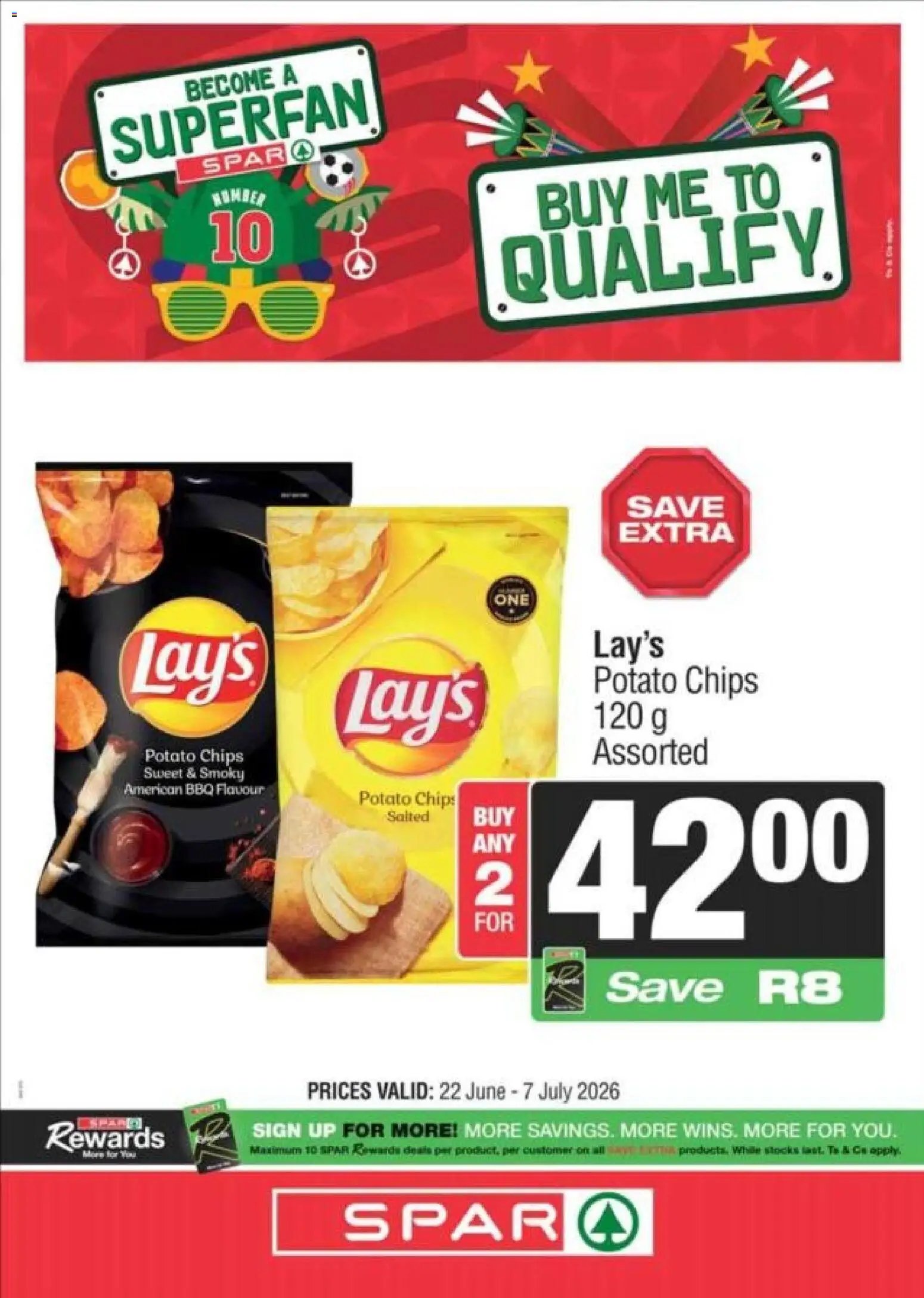 Superspar special from 22/06/2026 Superspar Specials
