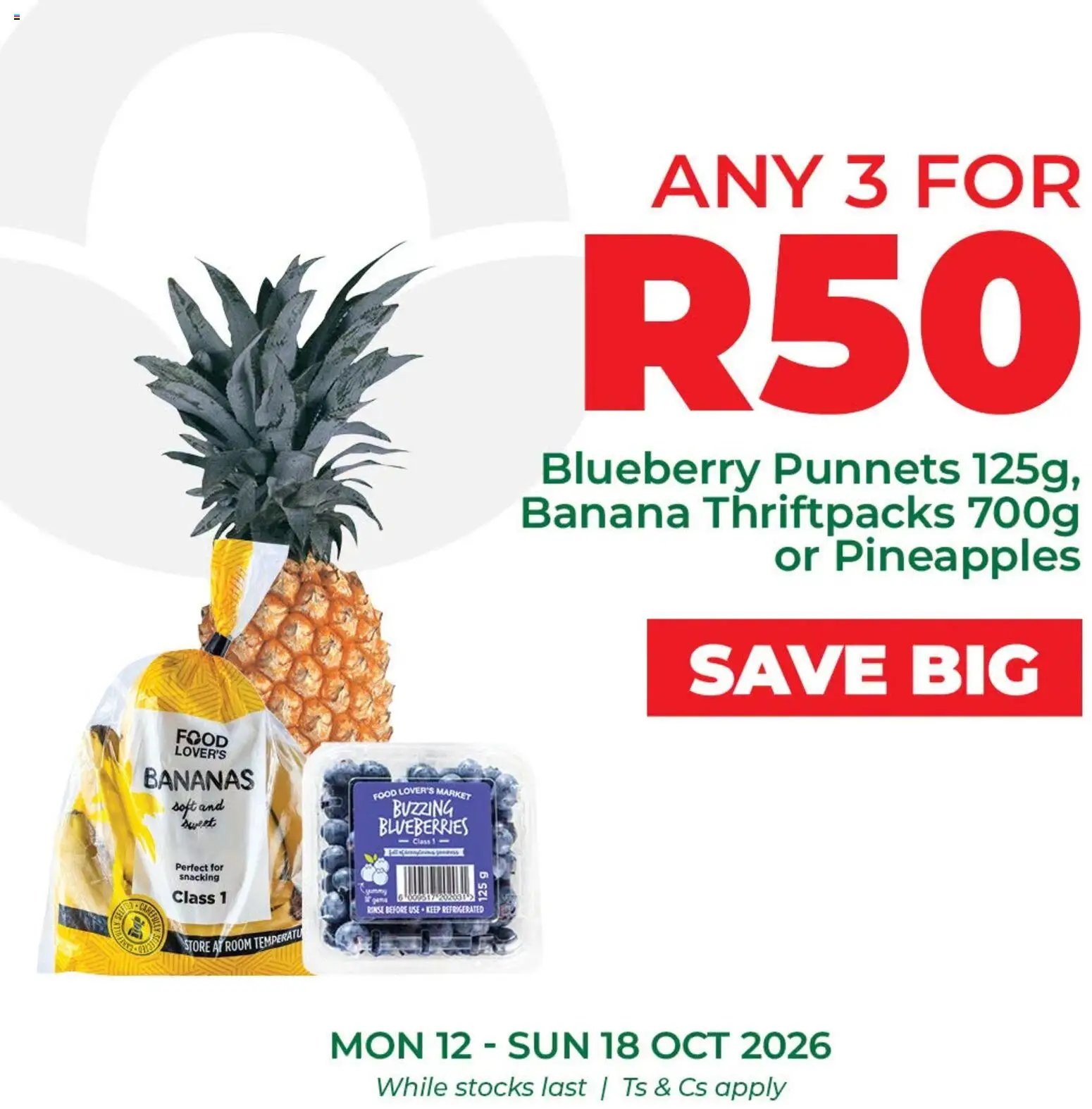 Food Lover's Market Specials from 12/10 - 18/10/2026 > Promotions