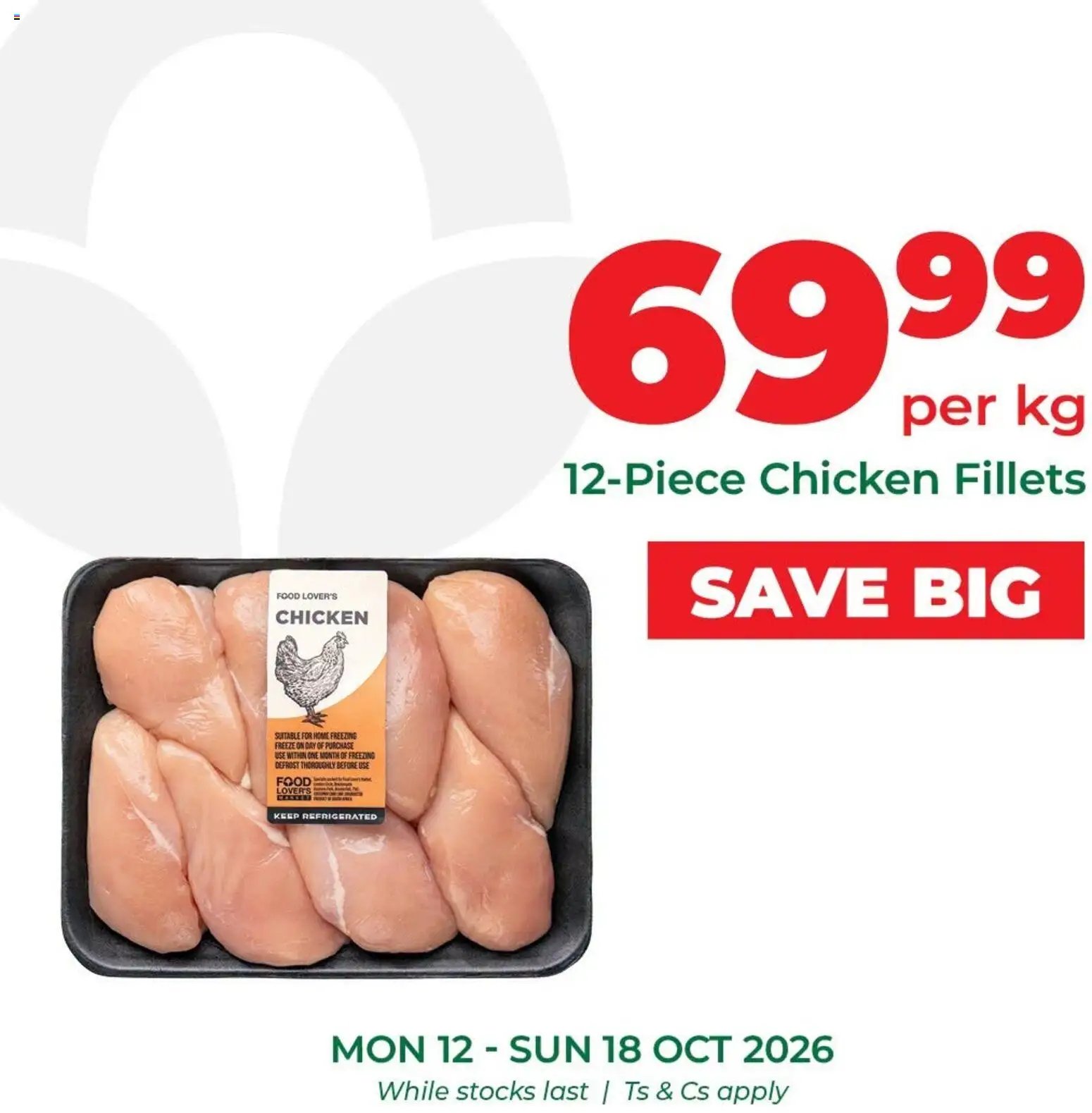 Food Lover's Market Specials from 12/10 - 18/10/2026 > Promotions