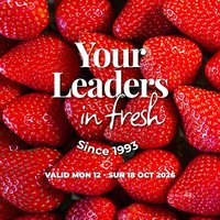 Food Lover's Market Specials from 12/10 - 18/10/2026 > Promotions